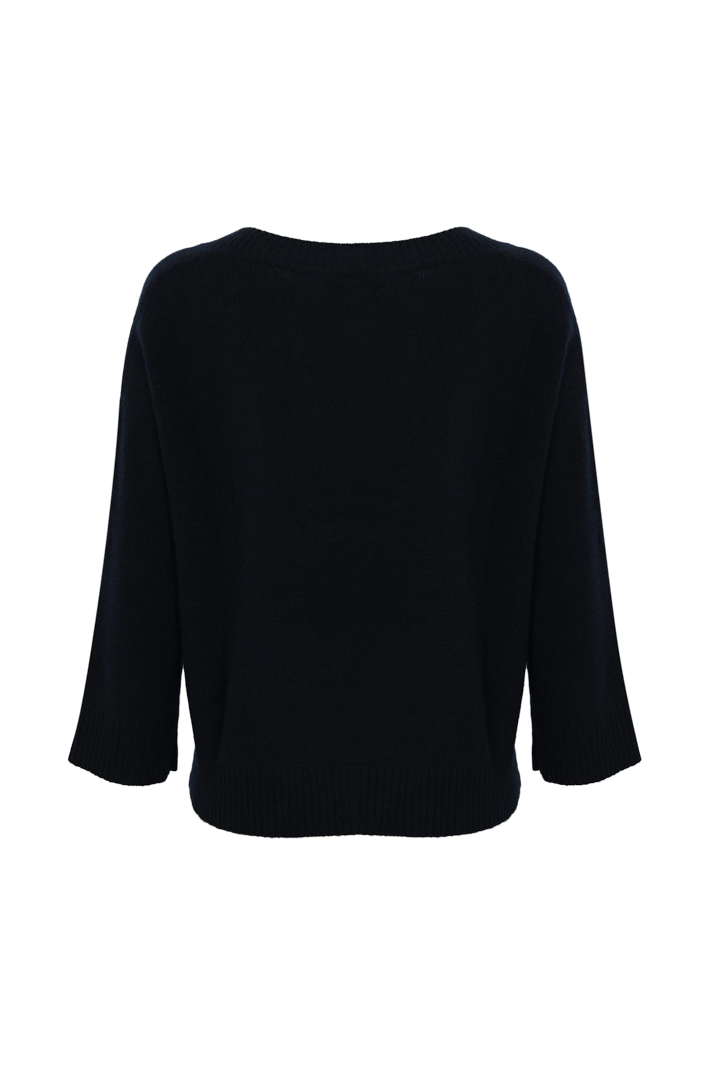 Shop Weekend Max Mara Leva Cashmere Sweater In Blu Navy