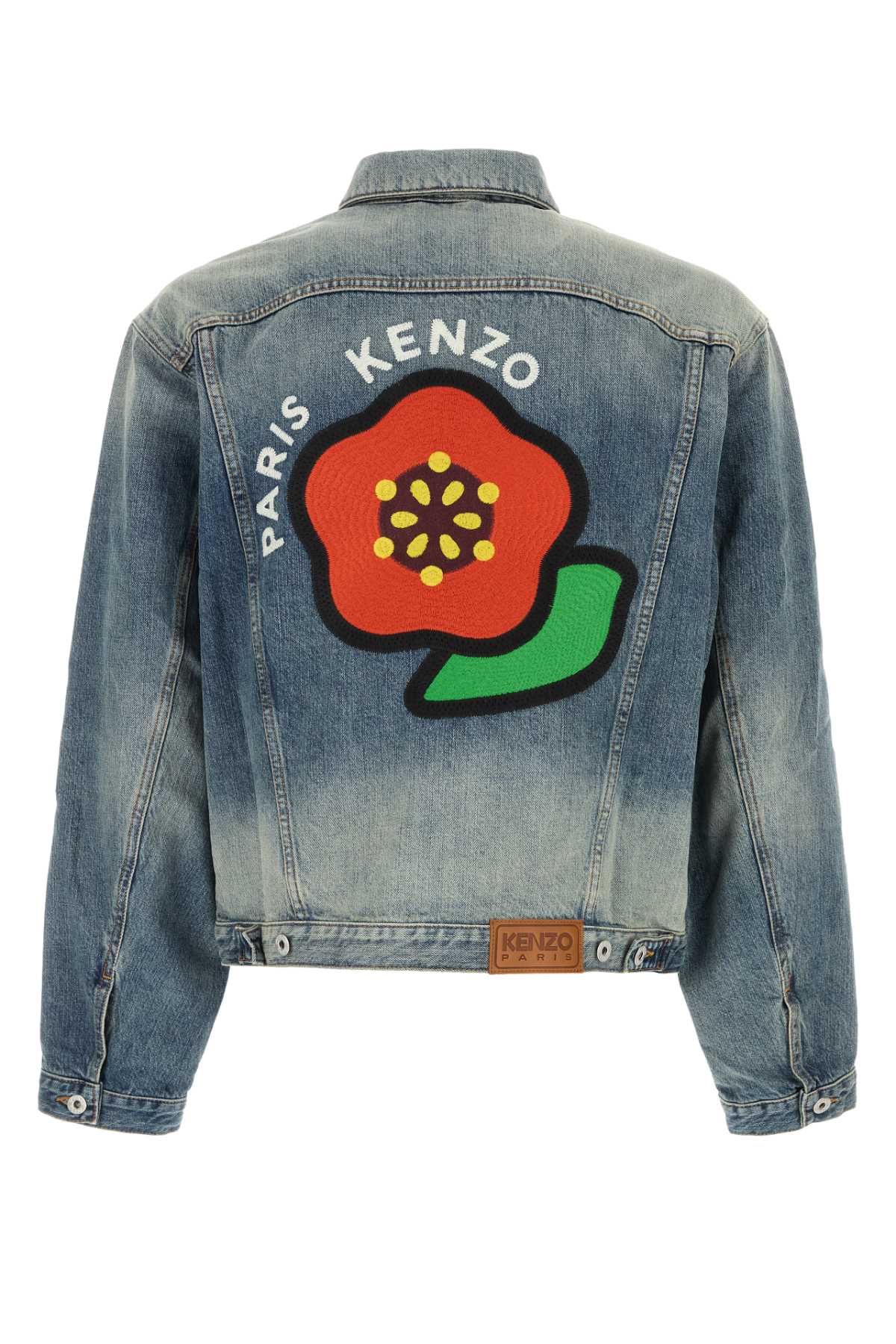 Kenzo Denim Jacket In Mediumstonebluedenim