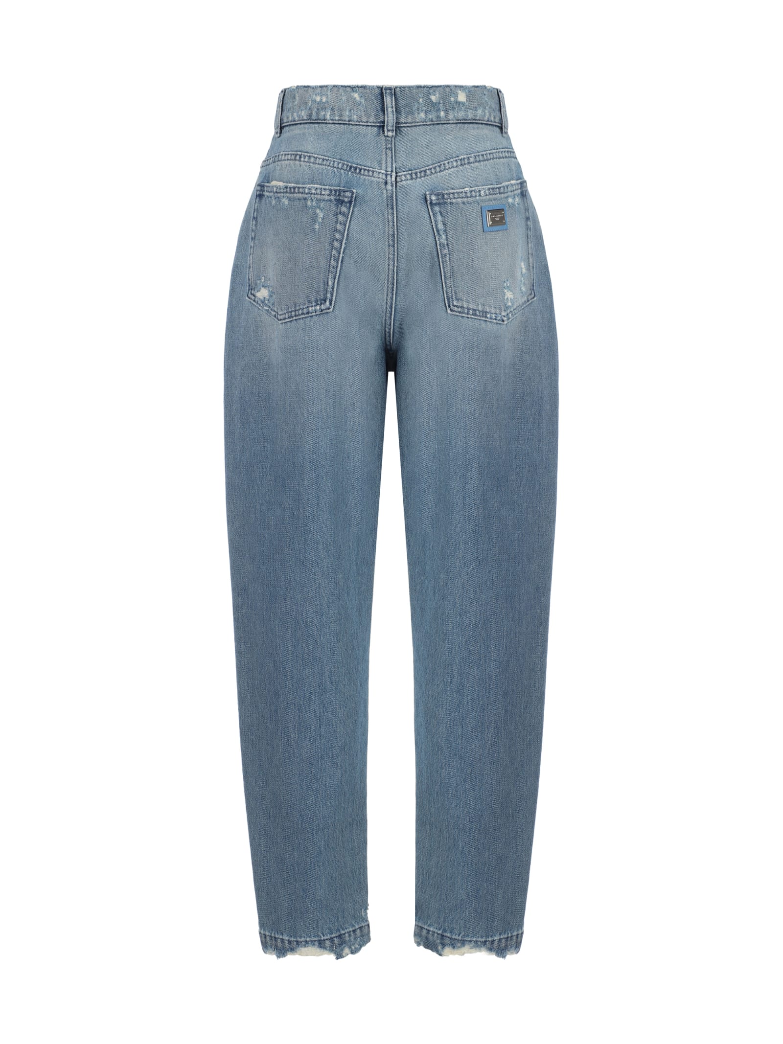 Shop Dolce & Gabbana Jeans In Clear Blue