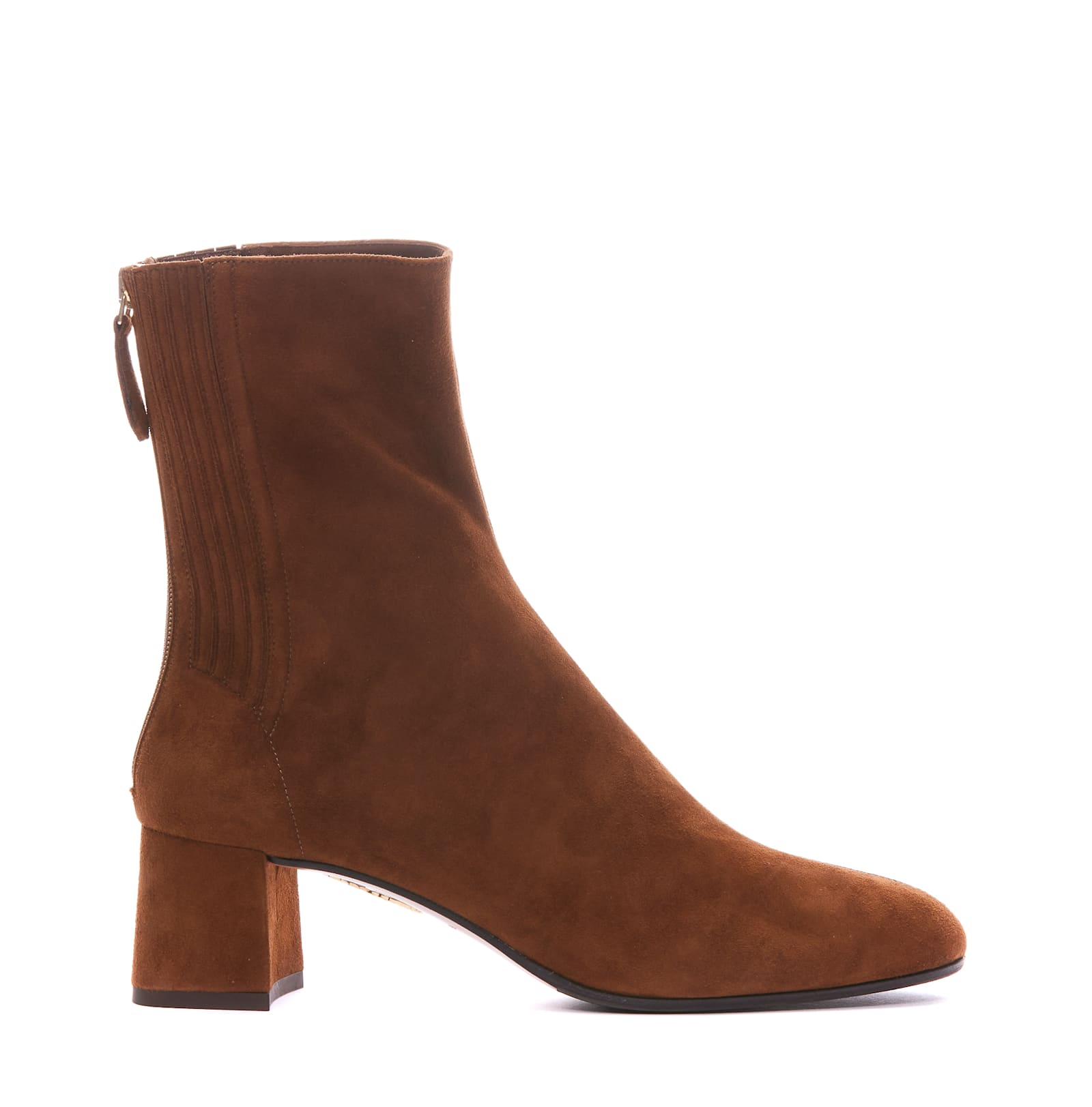 Shop Aquazzura Saint Honore Booties In Brown