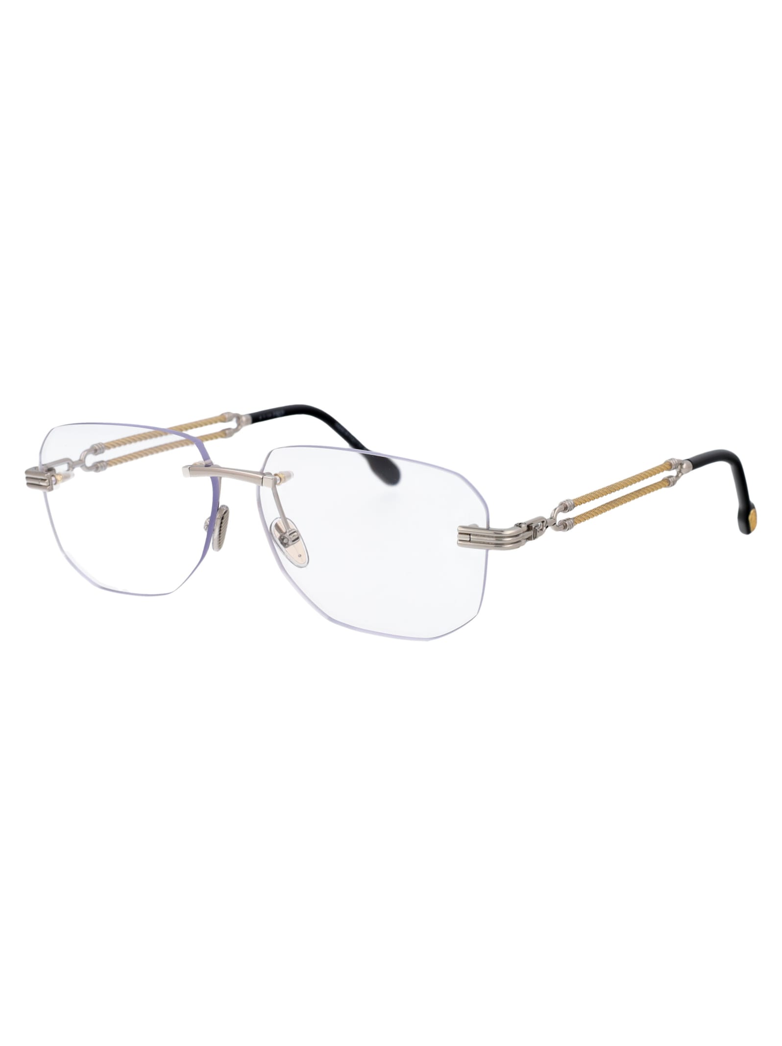 Fred Fg50066u Glasses In 016 Silver