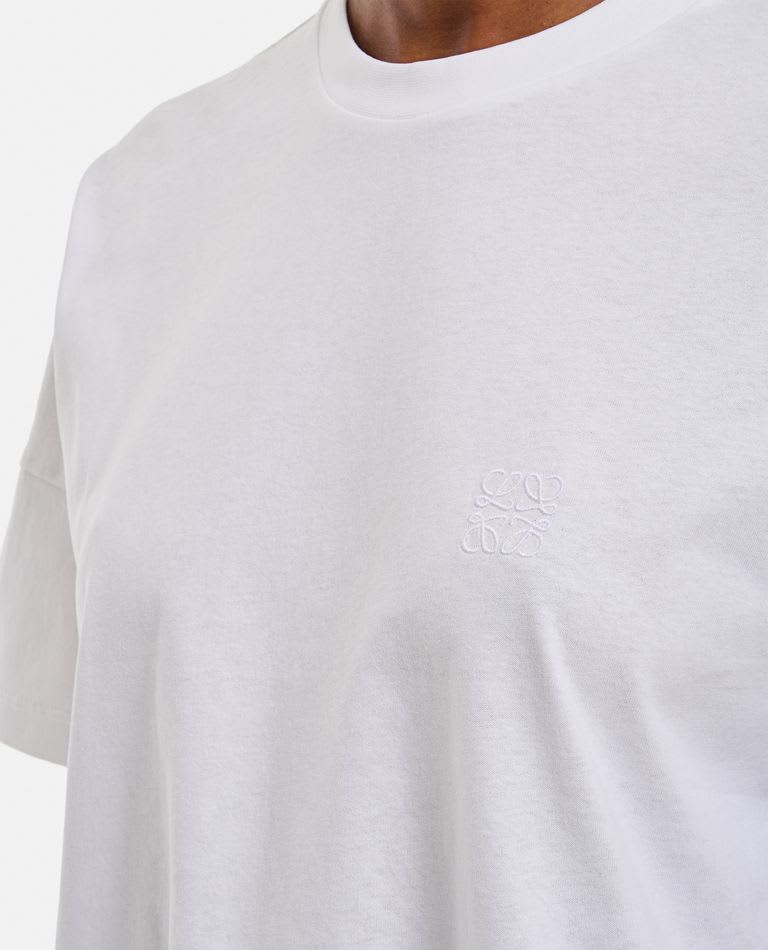 Shop Loewe Boxy Fit T-shirt In White