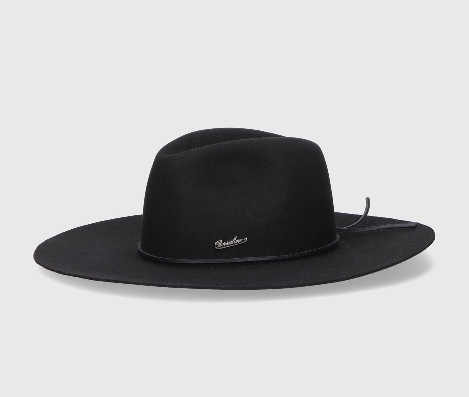 Heath Alessandria Brushed Felt With Leather Hatband