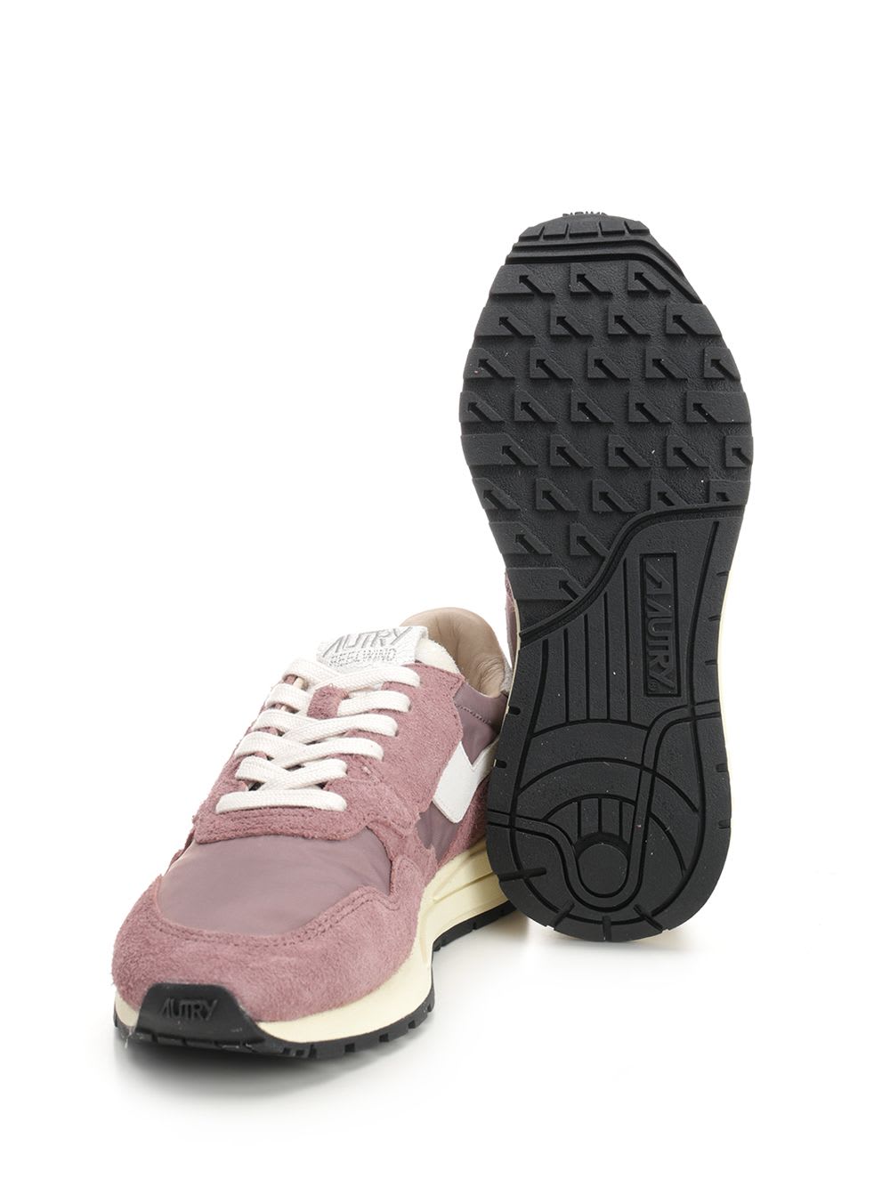 Shop Autry Reelwind Low Sneakers In Violet