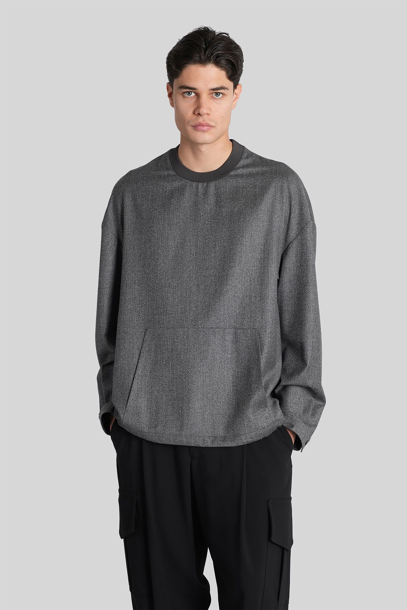 Knitwear In Grey Wool