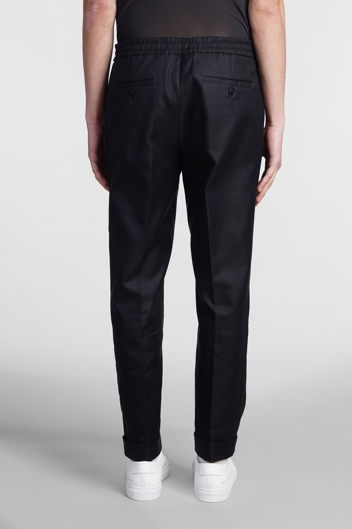 Shop Costumein Sol Pants In Black Cotton