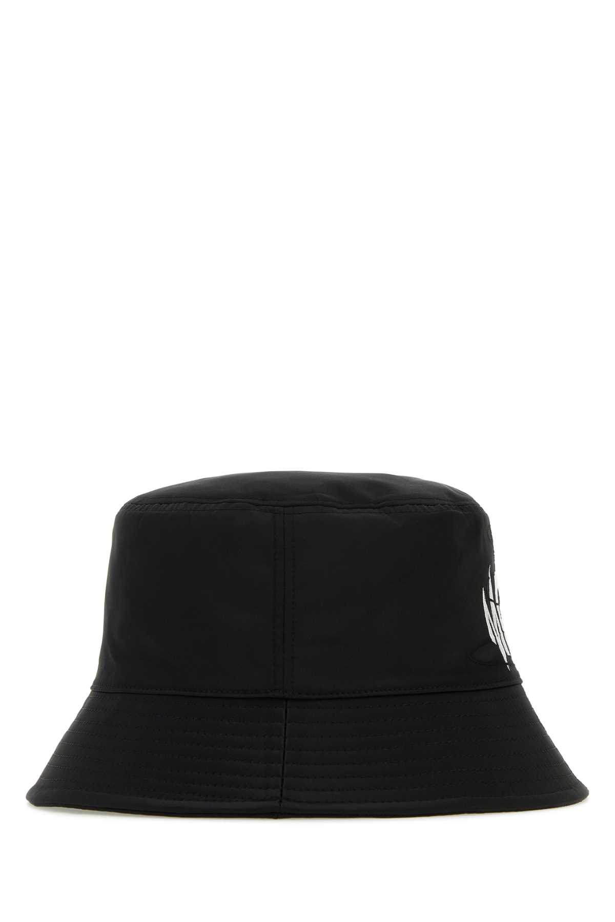 Shop Mcm Black Nylon Bucket Hat