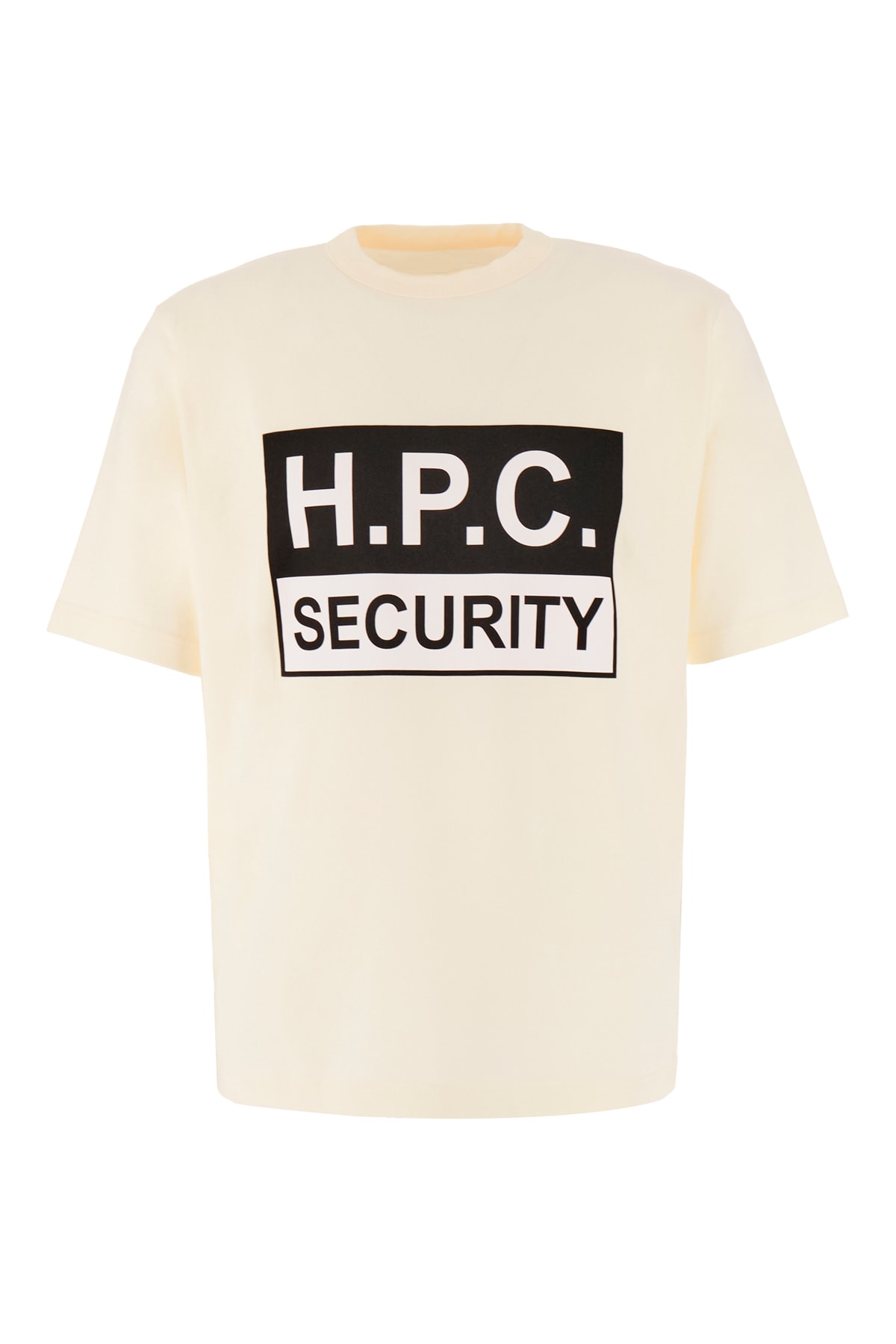 Shop Heron Preston Ivory Cotton T-shirt In 0410