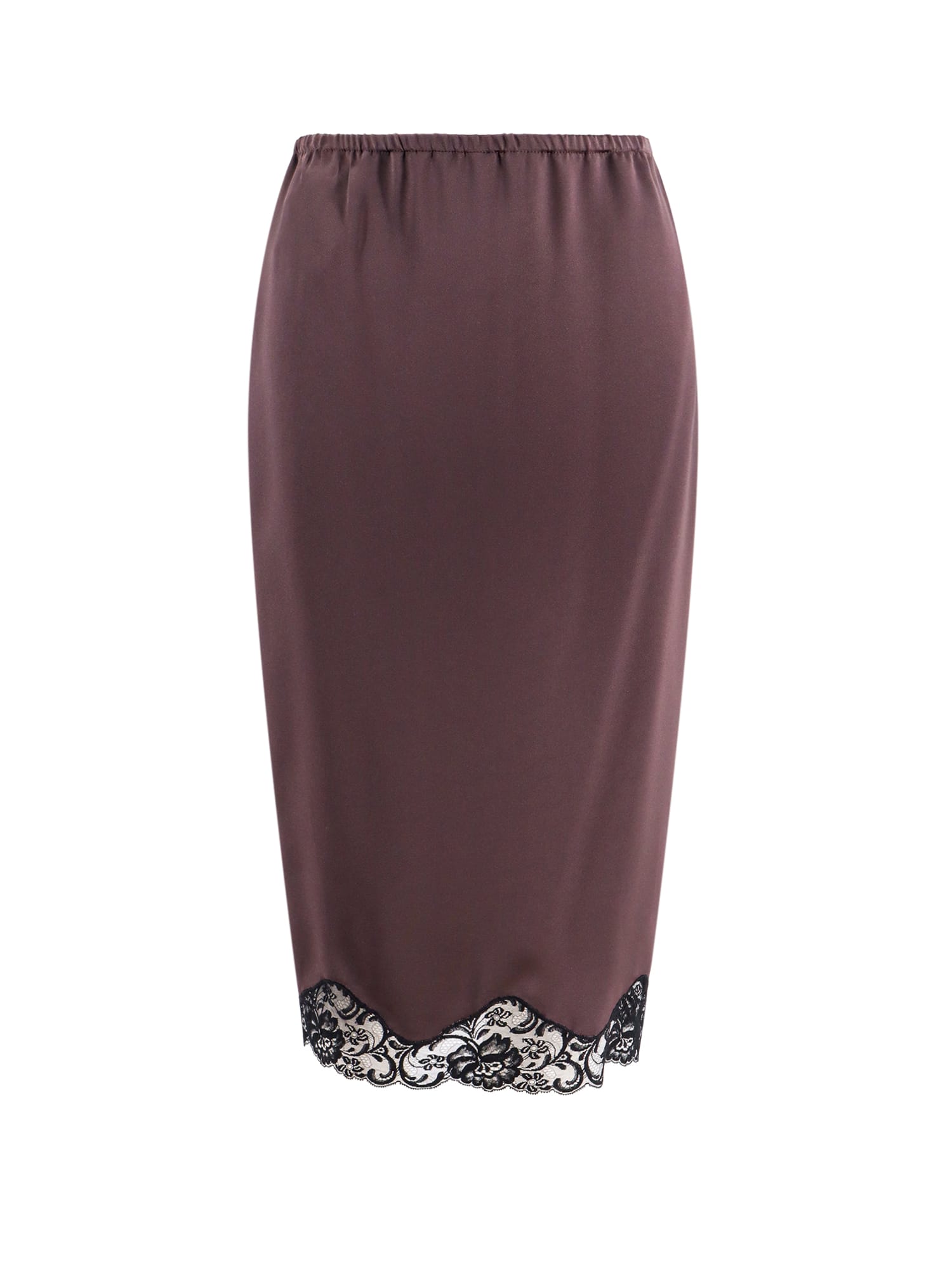 Shop Pinko Skirt In Brown