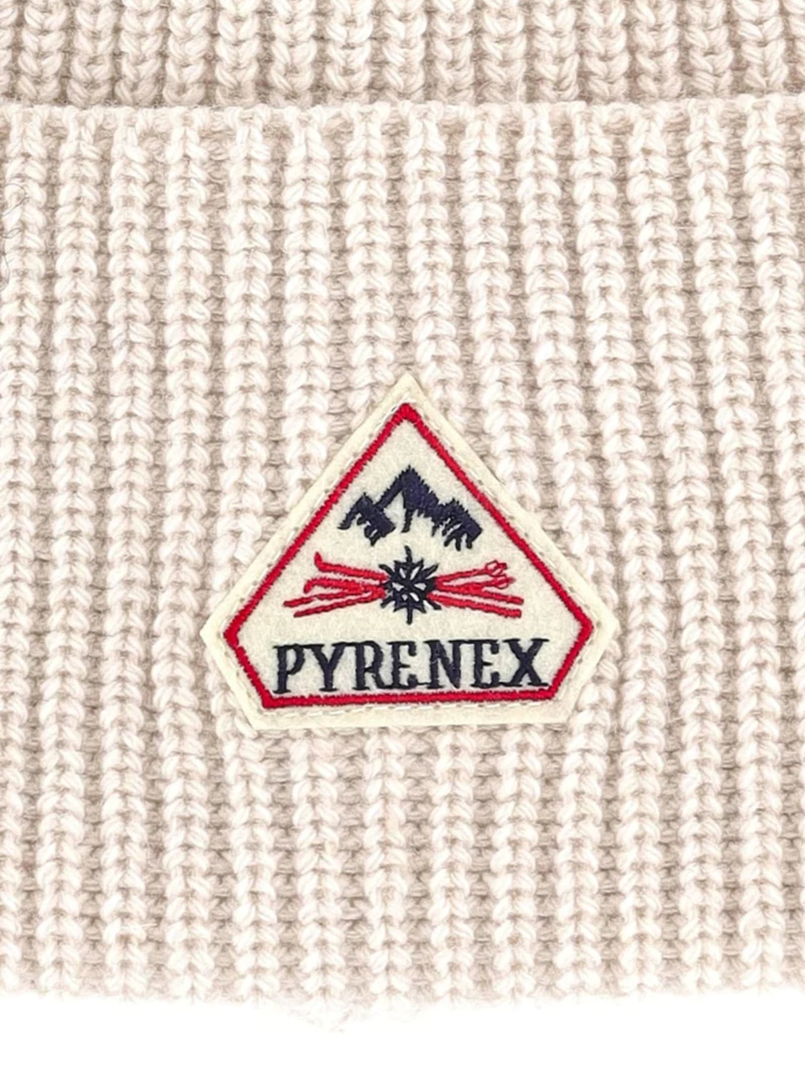 Pyrenex Hat With Logo In Neutral