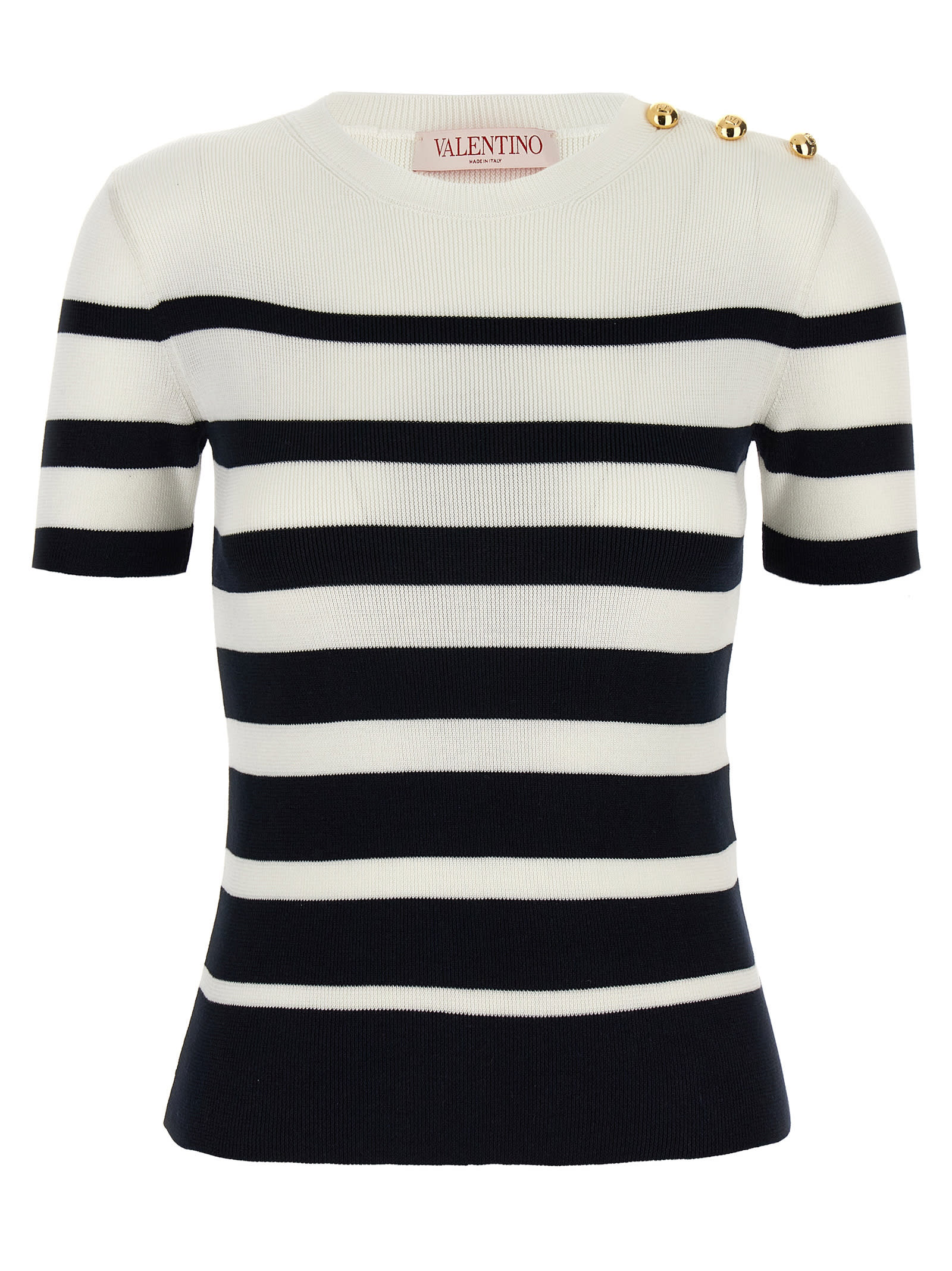 VALENTINO VALENTINO STRIPED SWEATER