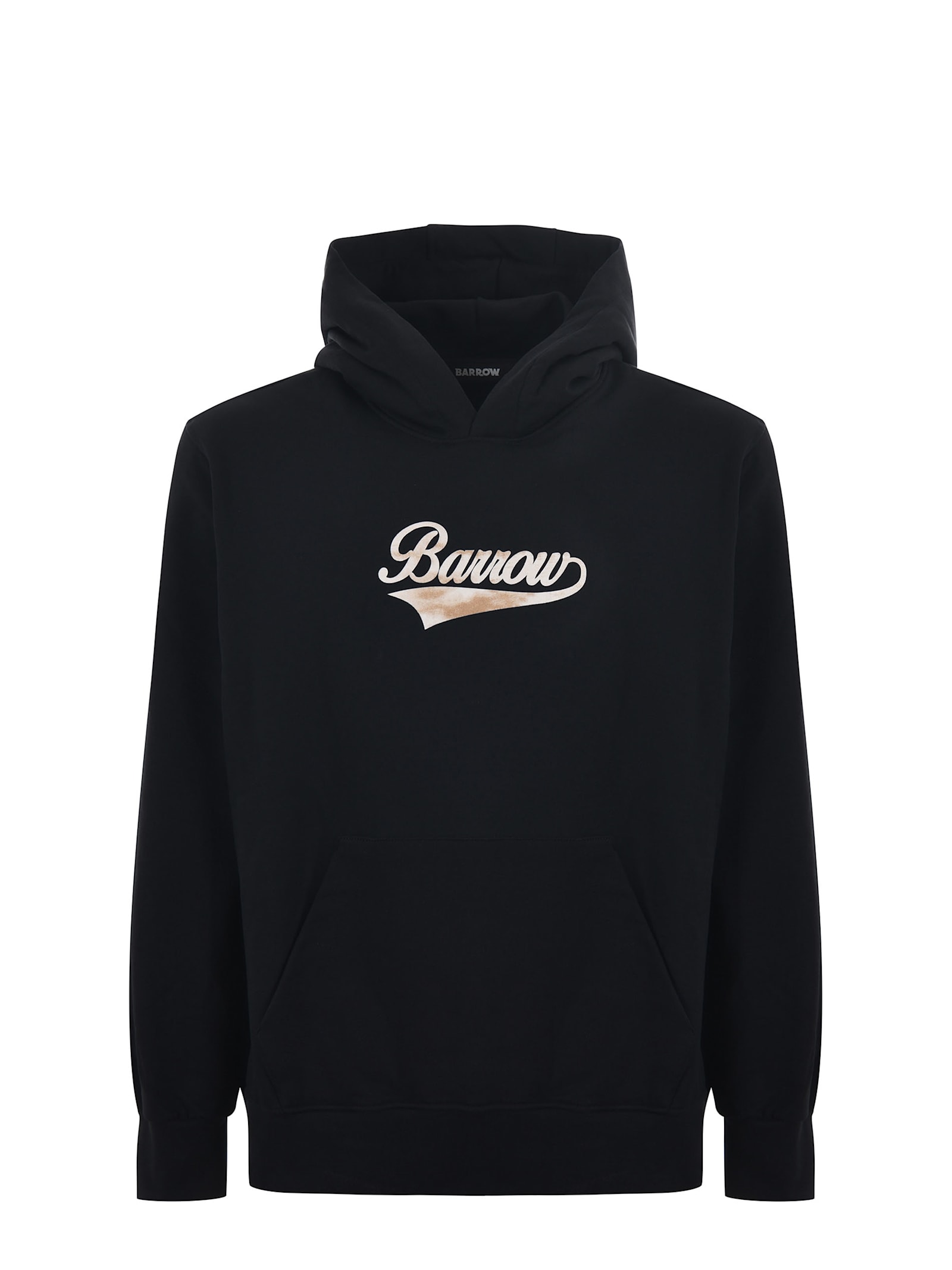 Shop Barrow Hoodie In Cotton In Black