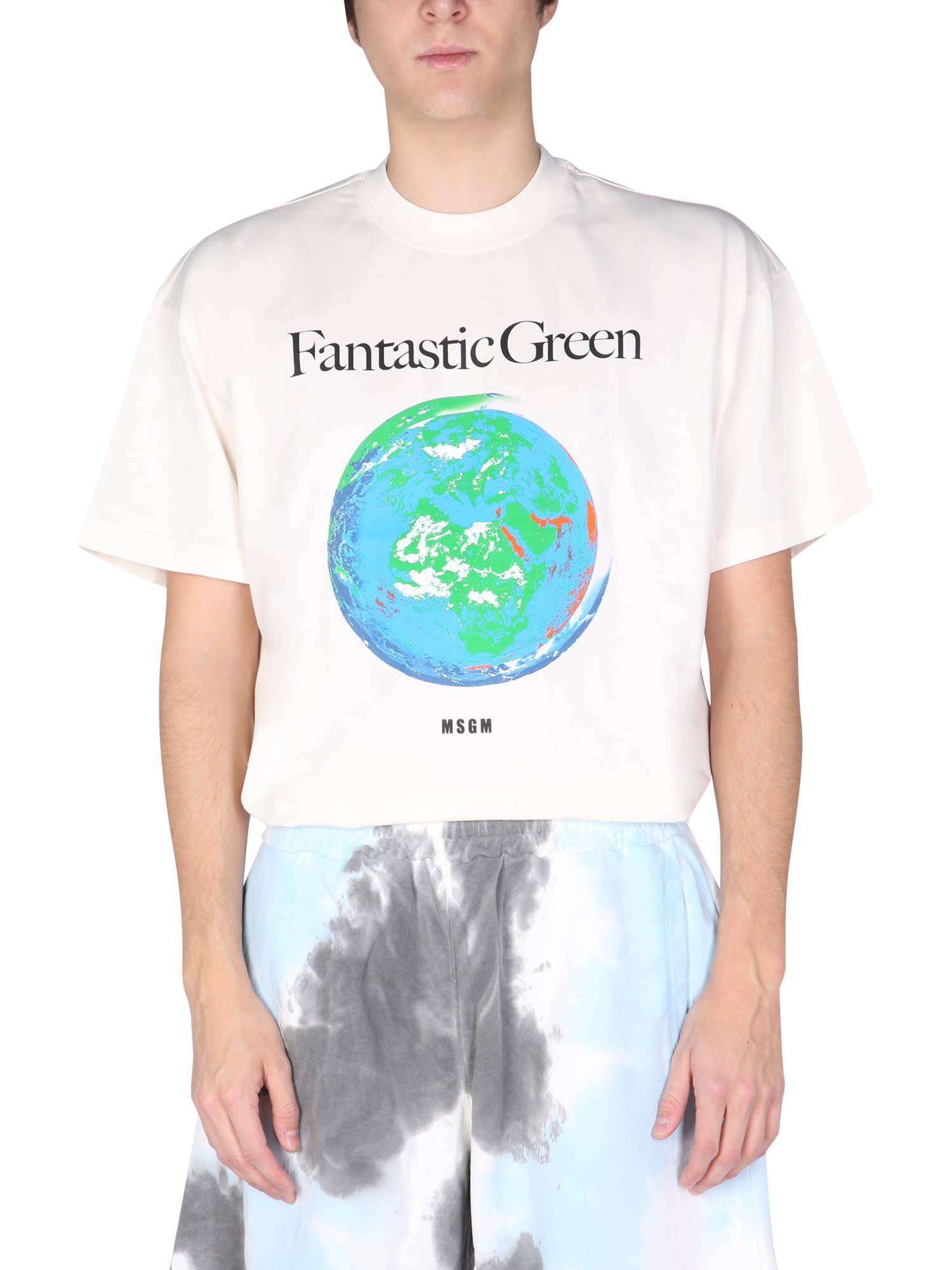 MSGM Fantstic Green T-shirt