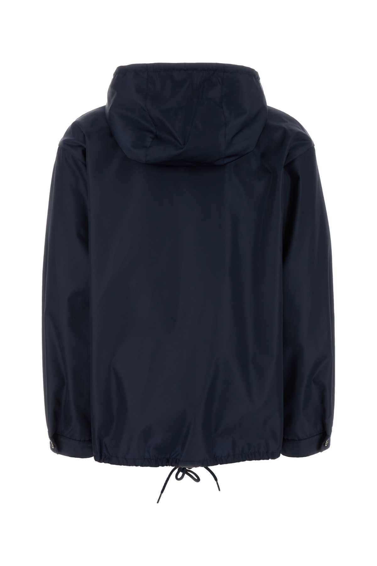 Prada Women's Dark Re-nylon Jacket In Blu