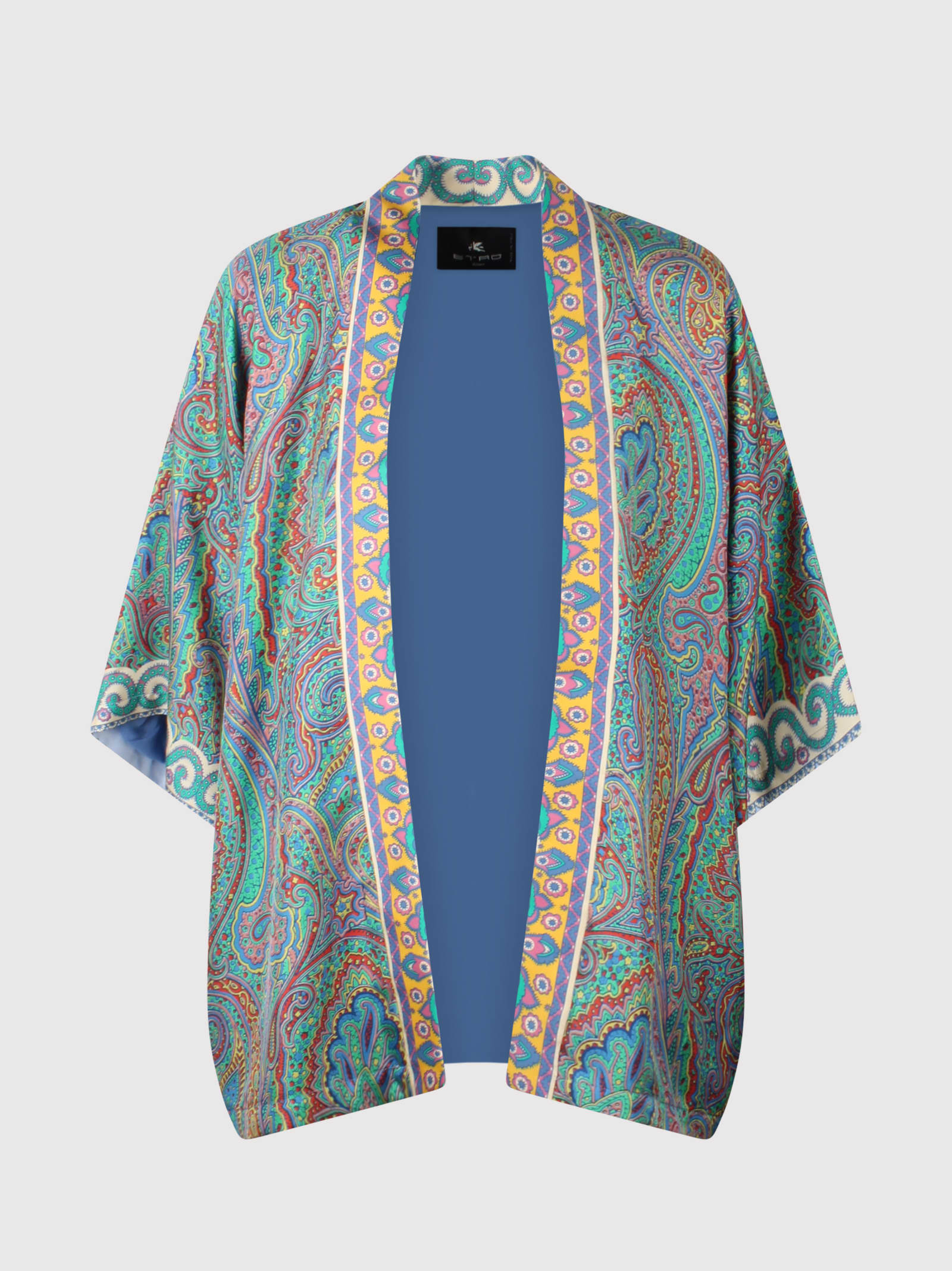Etro Women's Paisley Print Open Front Jacket