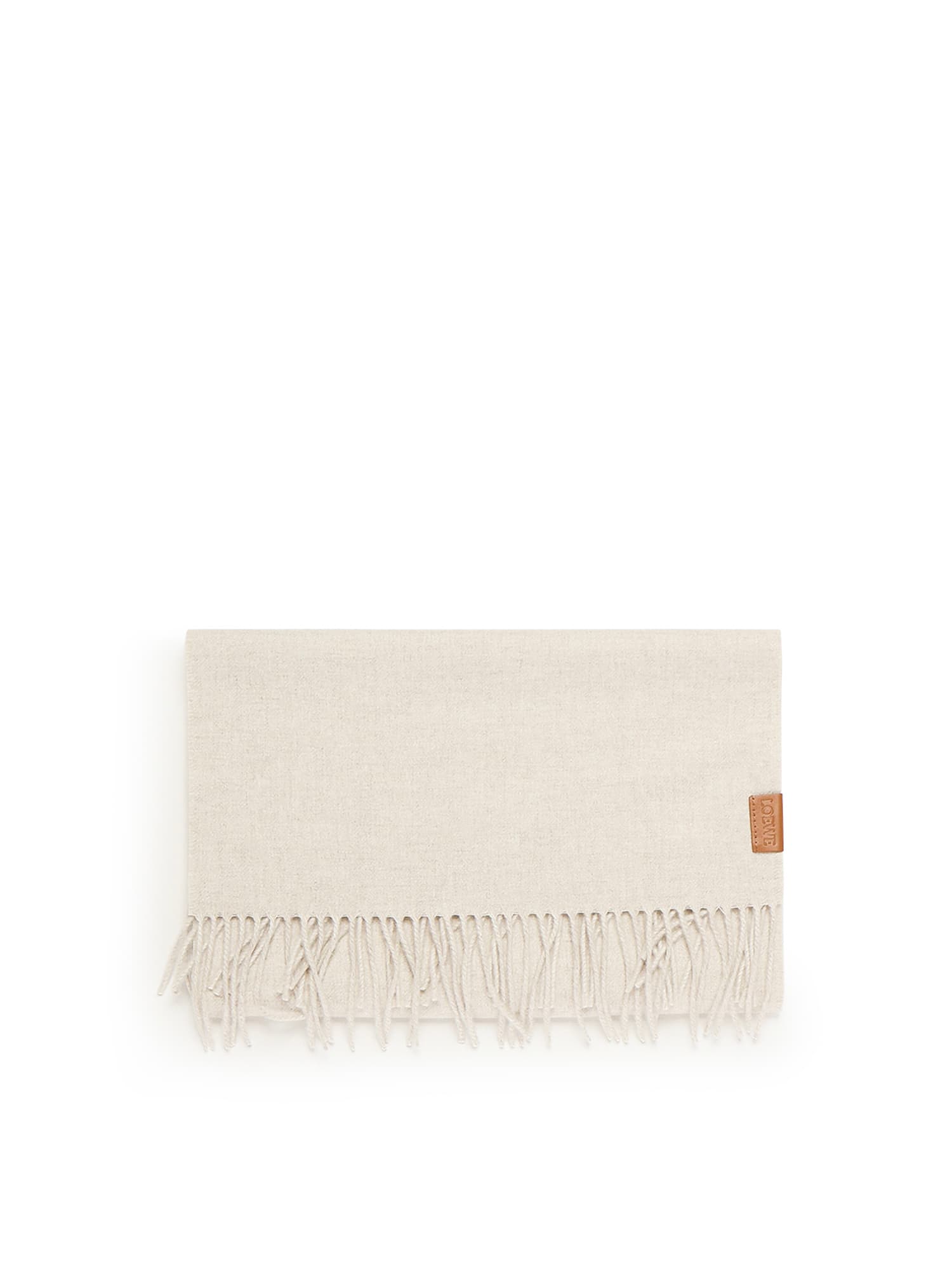 Loewe Scarf Cashmere In White