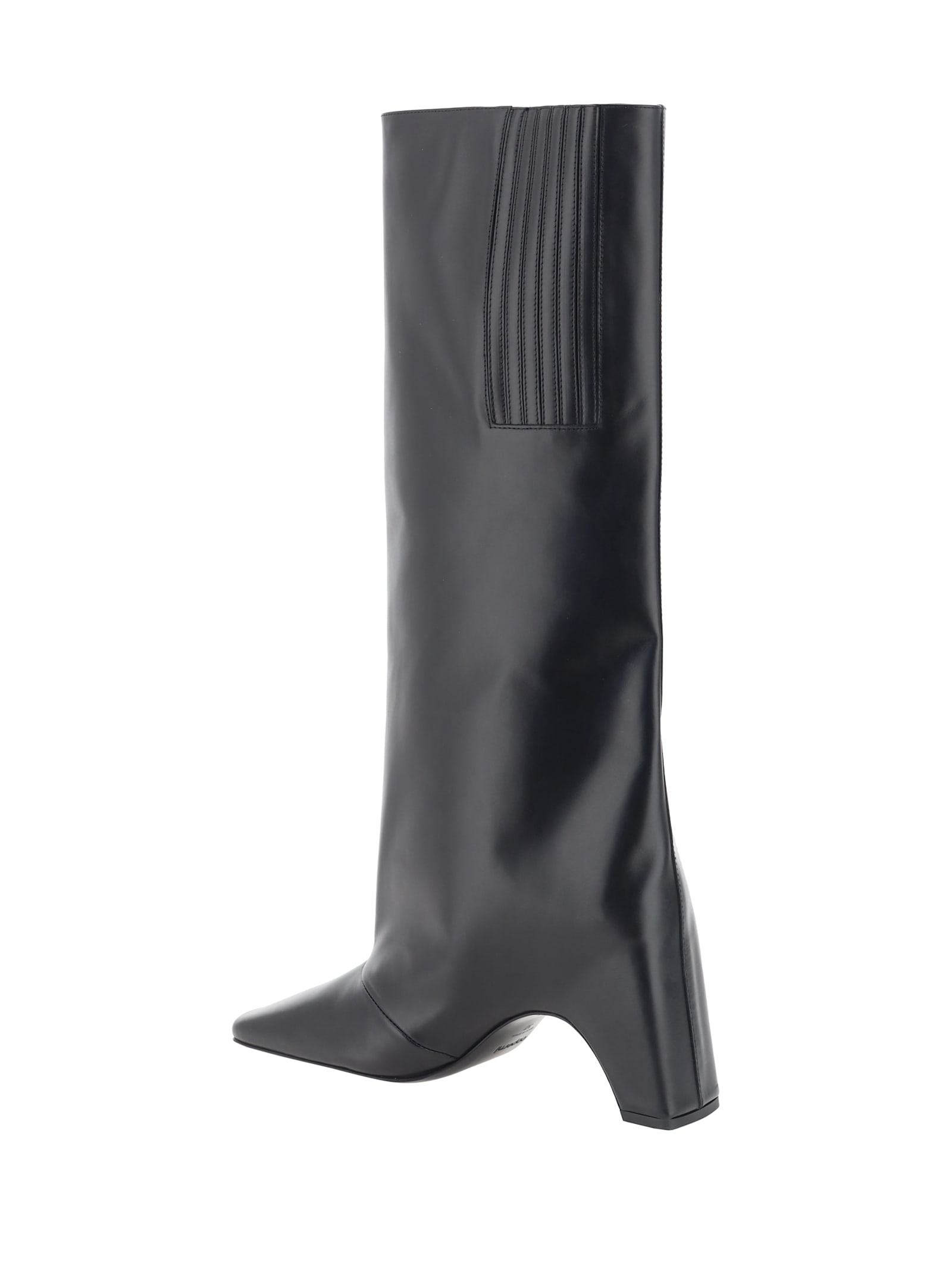 Shop Coperni Bridge High Boots In Black