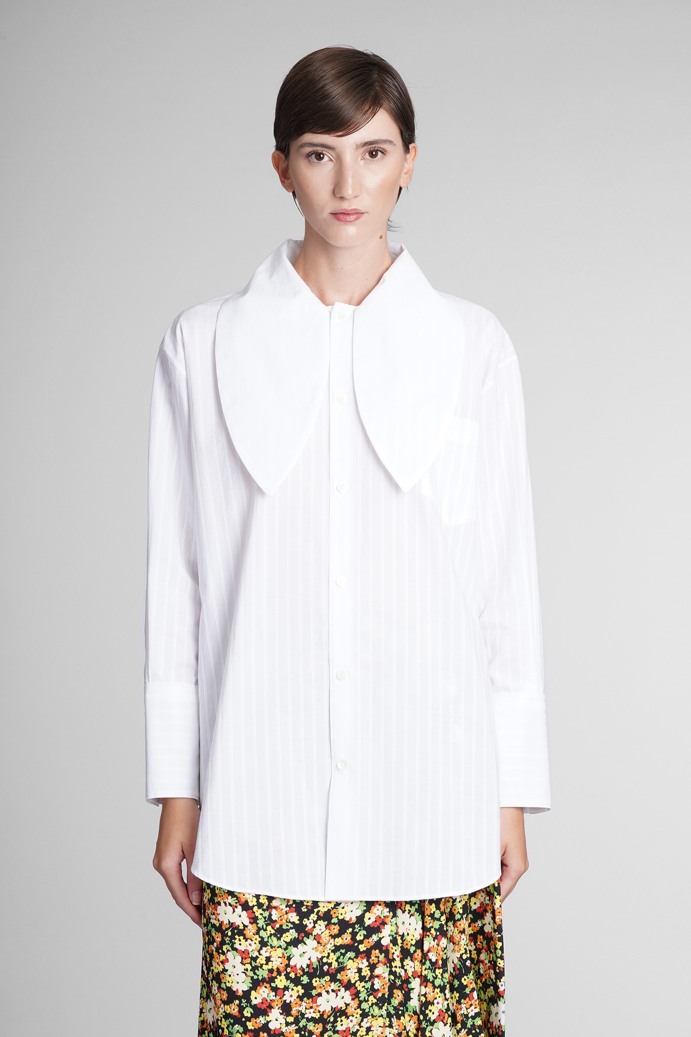 Marni Shirt In White Cotton