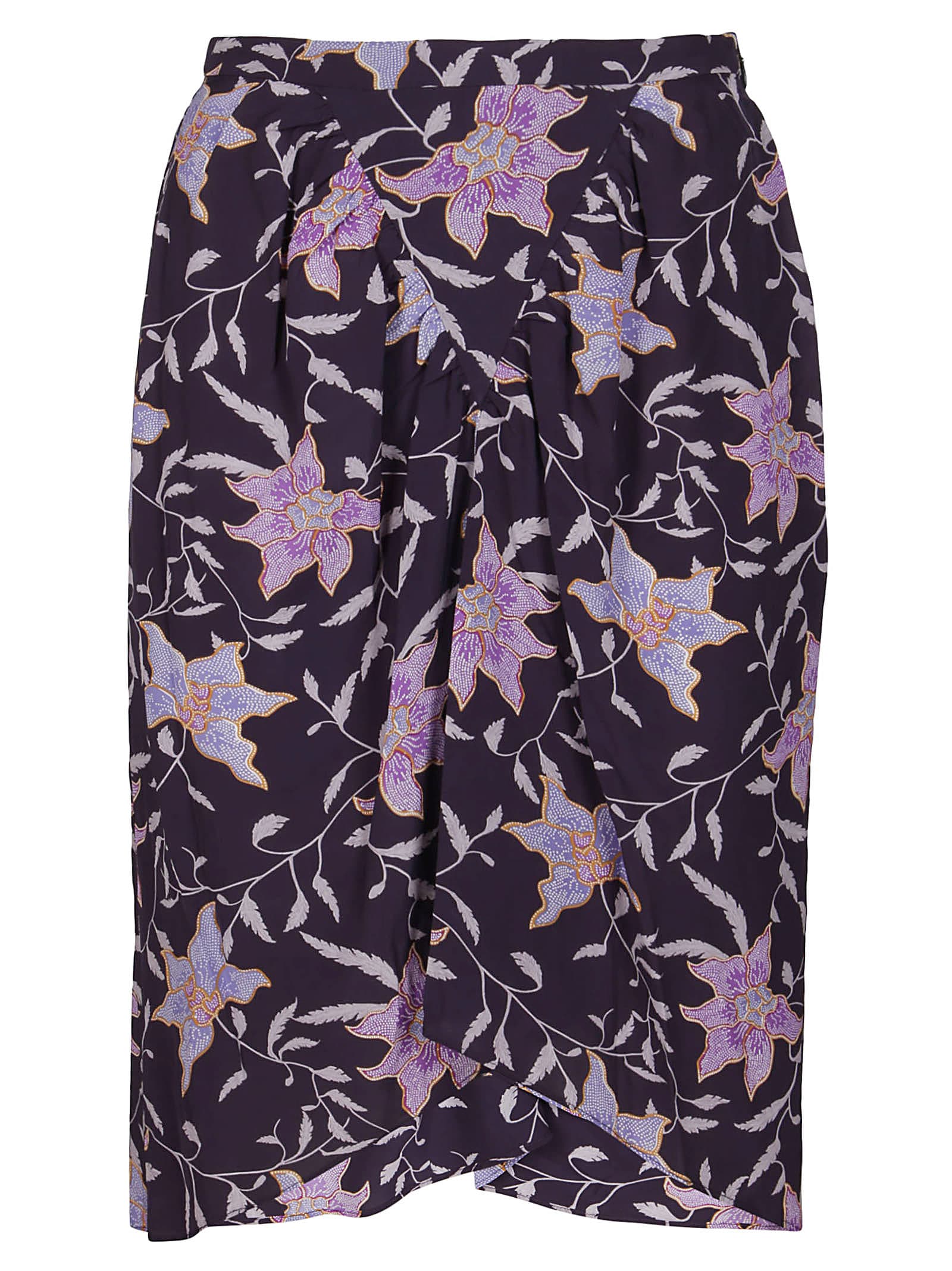 Isabel Marant Étoile Purple Viscose Skirt
