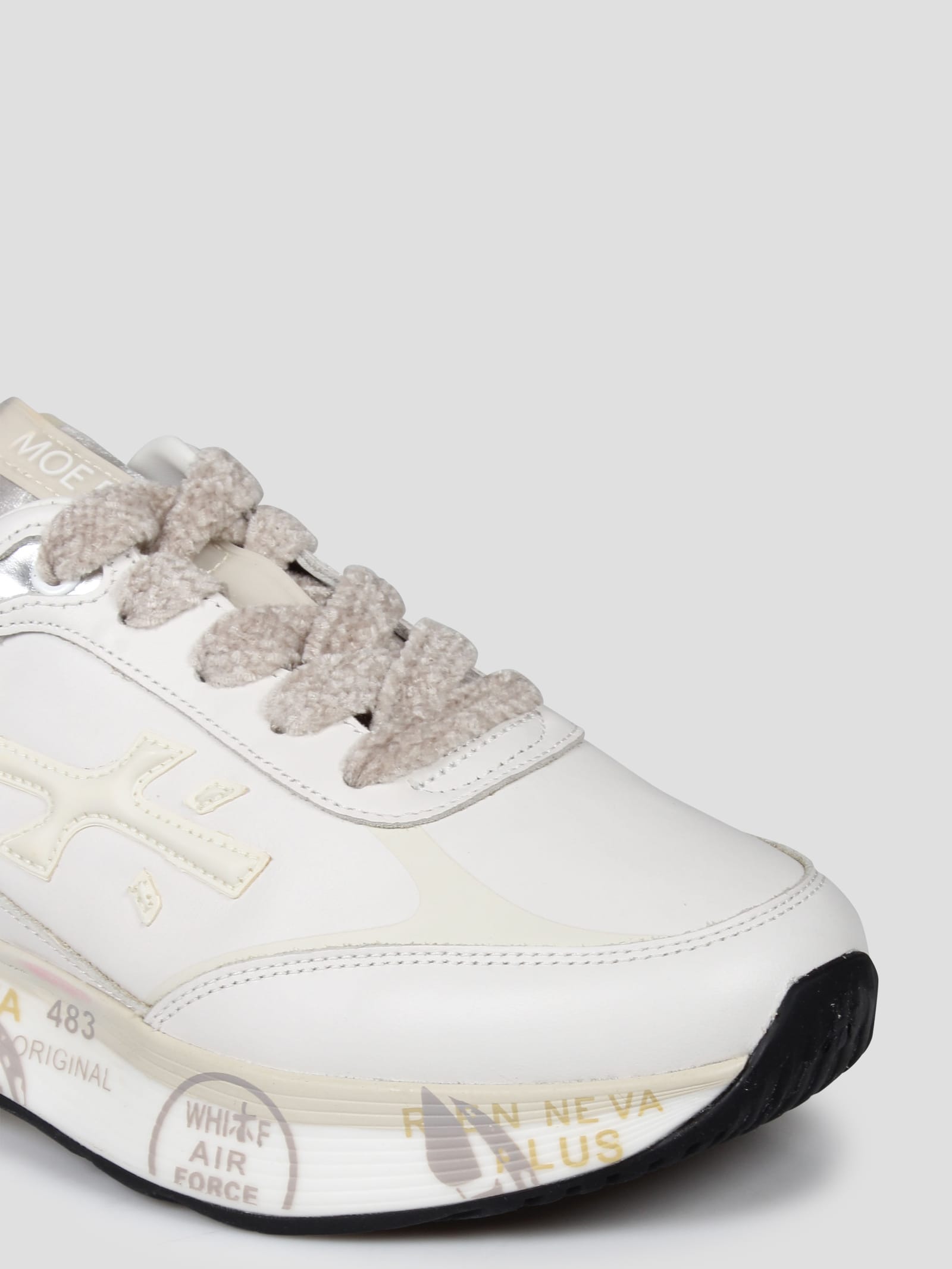 Shop Premiata Timeless Trainers Moerund 6989 In White