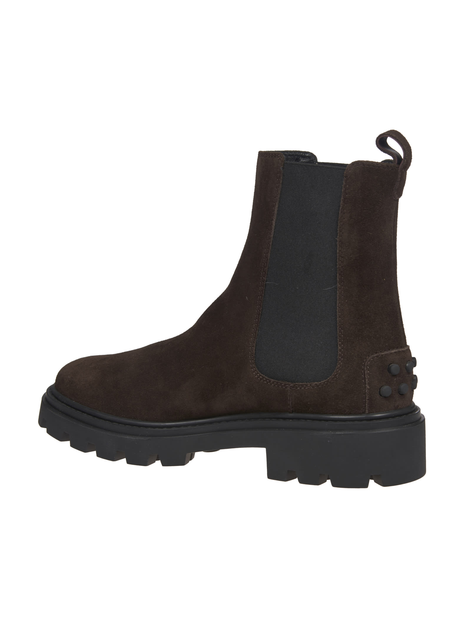 Shop Tod's Chelsea Boot In Brown