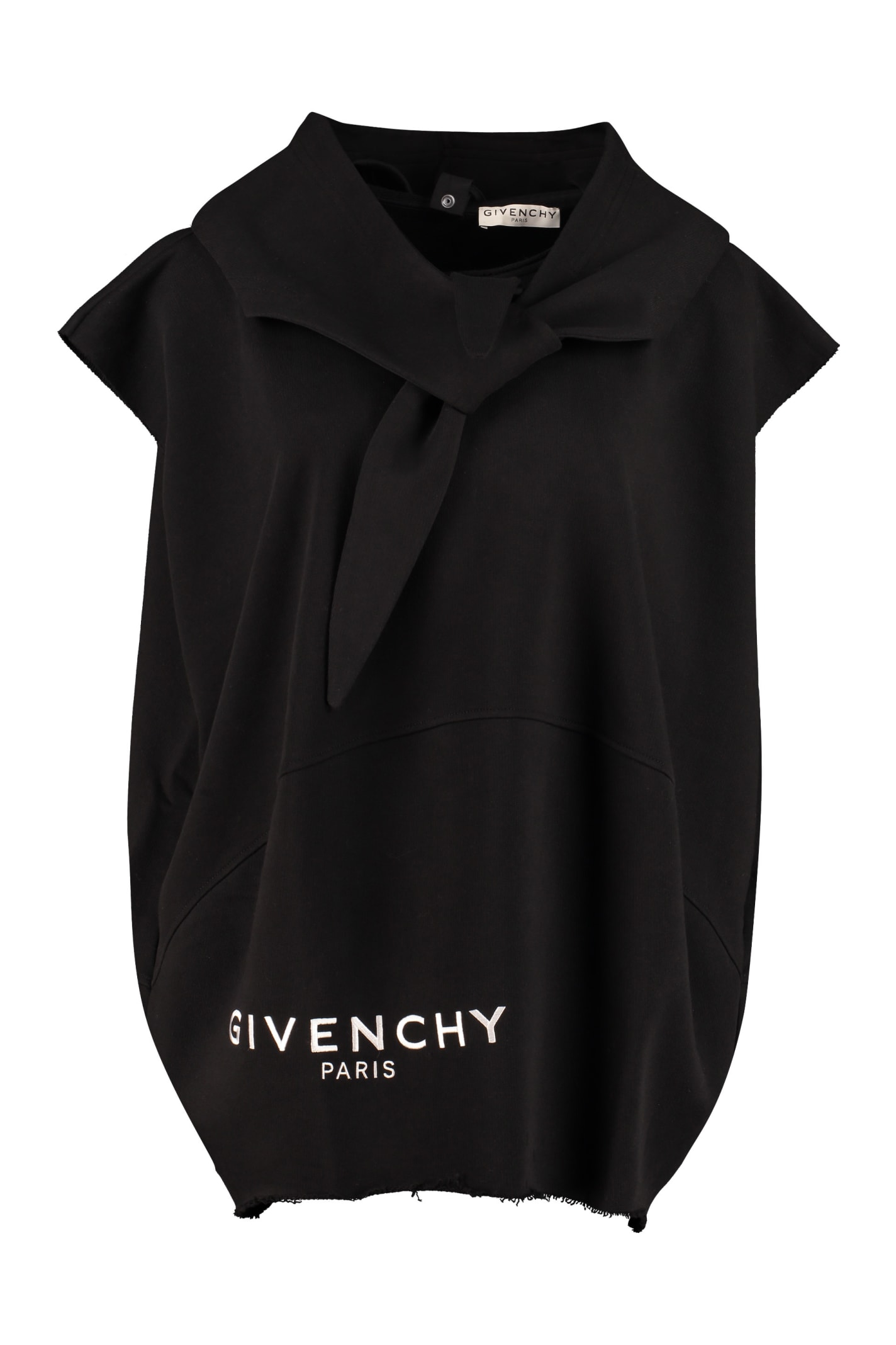 Givenchy Sleeveless Cotton Sweatshirt