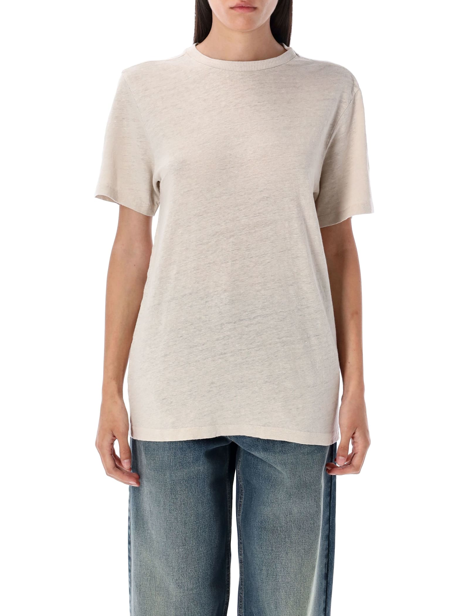 Isabel Marant Étoile Isabel Marant Etoile Zewel T-shirt In Neutral