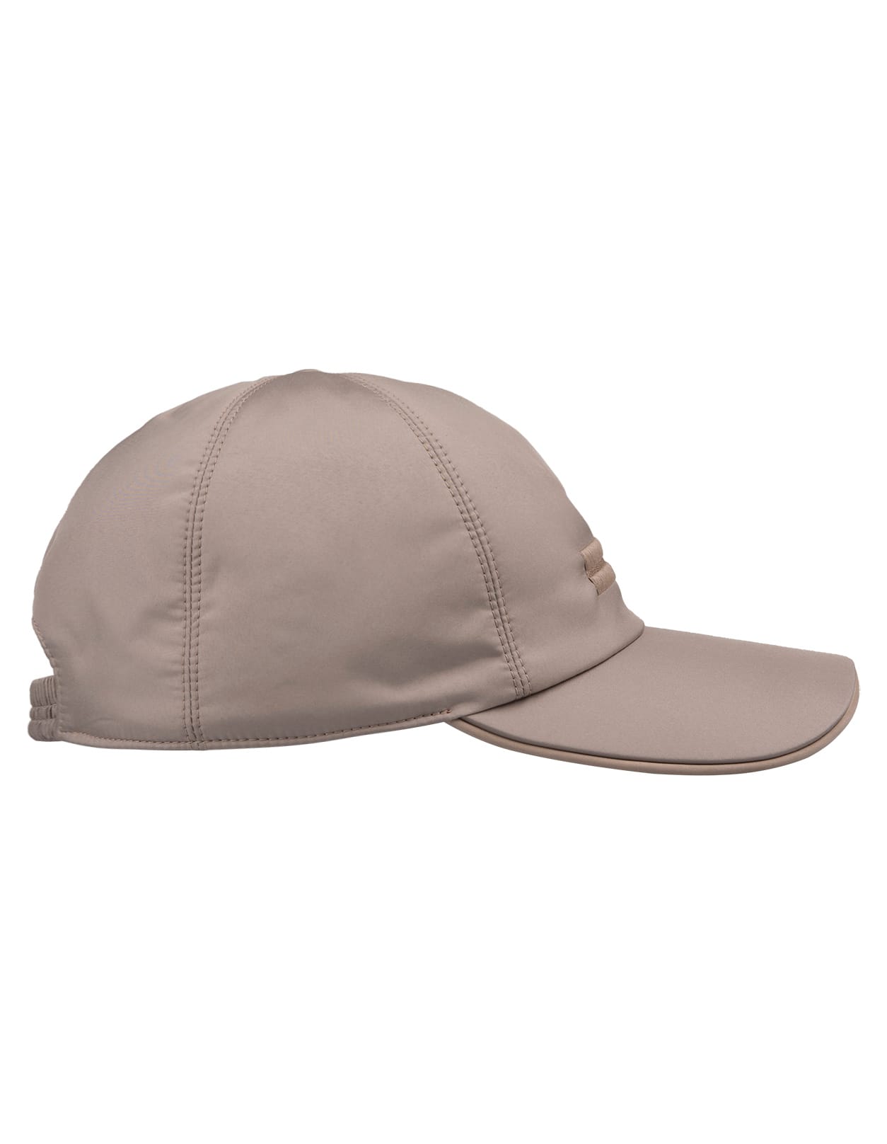 Shop Zegna Khaki Technical Baseball Hat In Brown