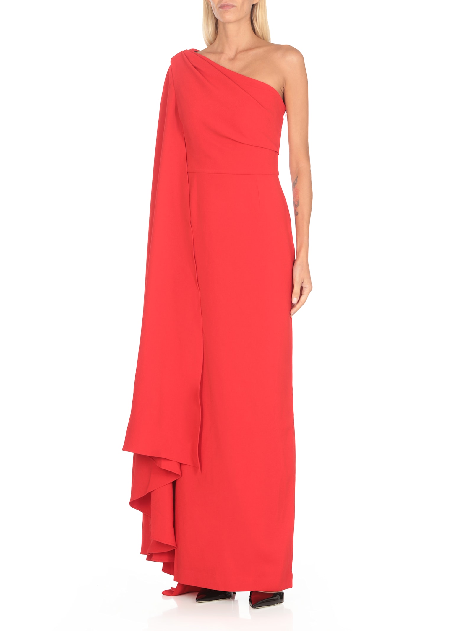 Shop Solace London Daria Maxi Dress In Red