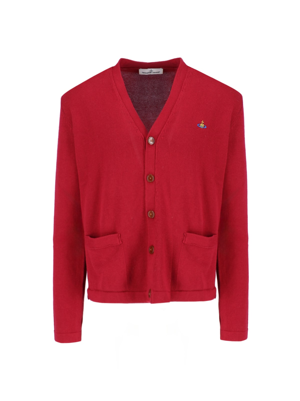 VIVIENNE WESTWOOD LOGO CARDIGAN 