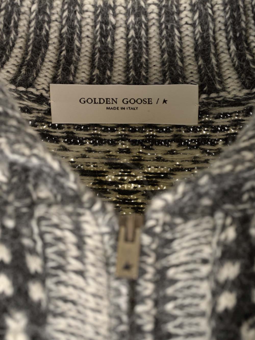 Shop Golden Goose Journey Cardigan In Melange Gr