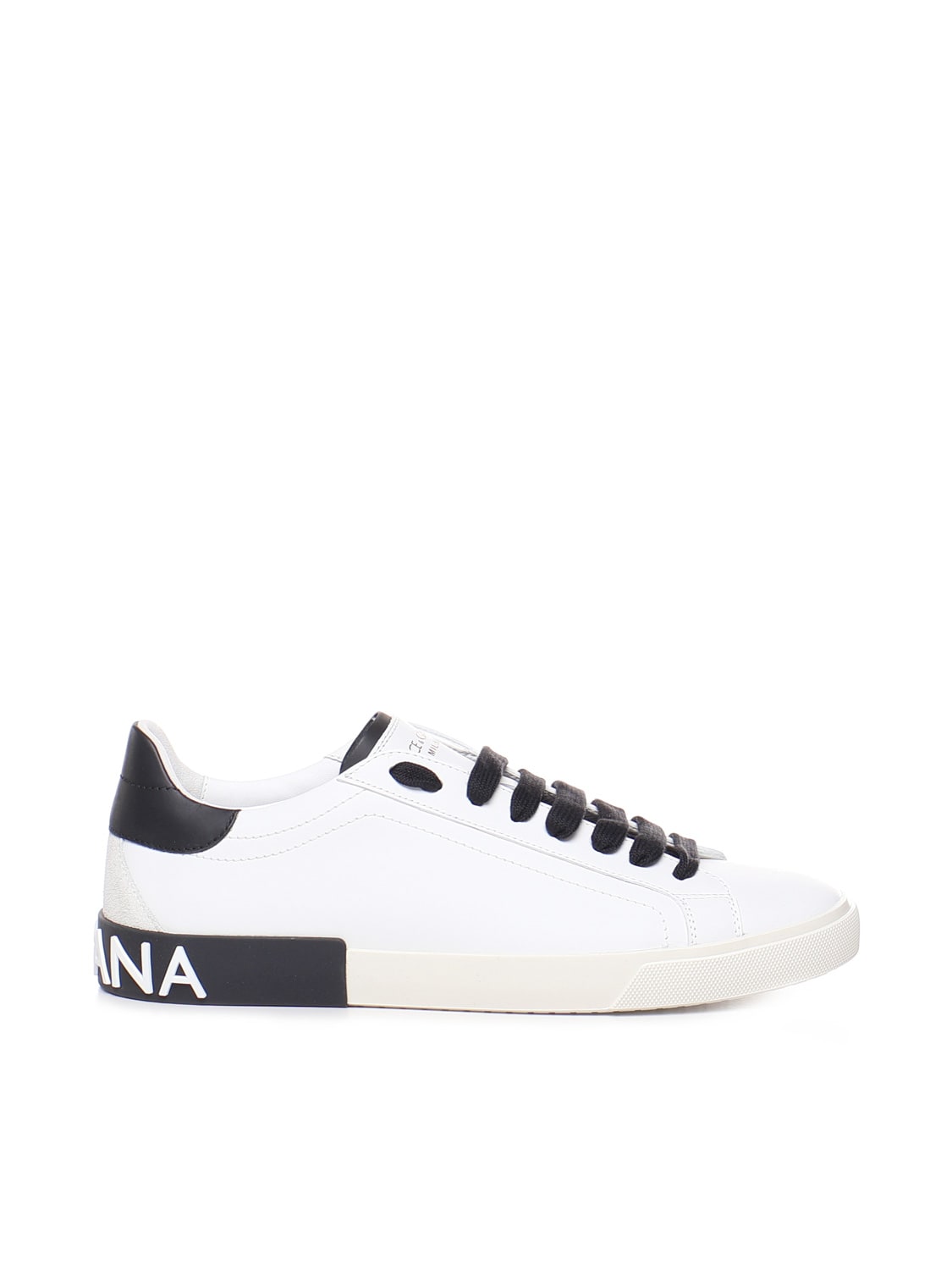 DOLCE & GABBANA PORTOFINO SNEAKERS IN LEATHER