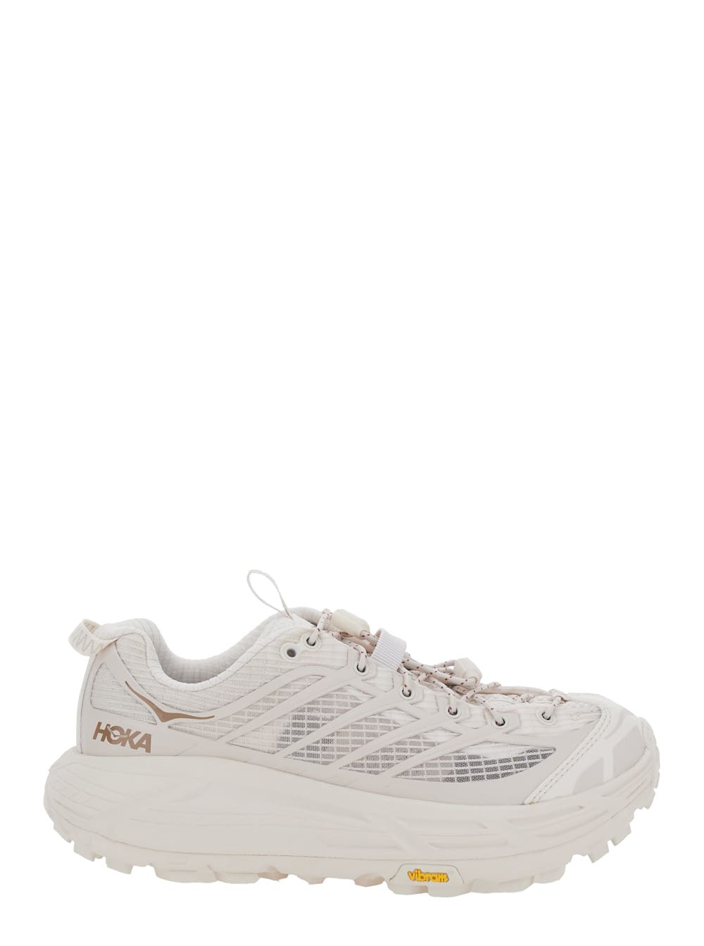 Hoka Lace-up Mesh Sneakers In Pink