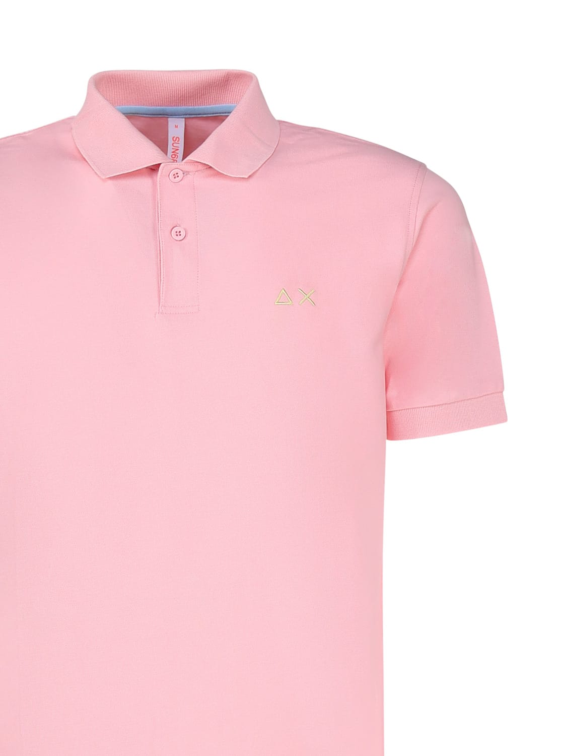 Shop Sun 68 Polo Solid In Pink