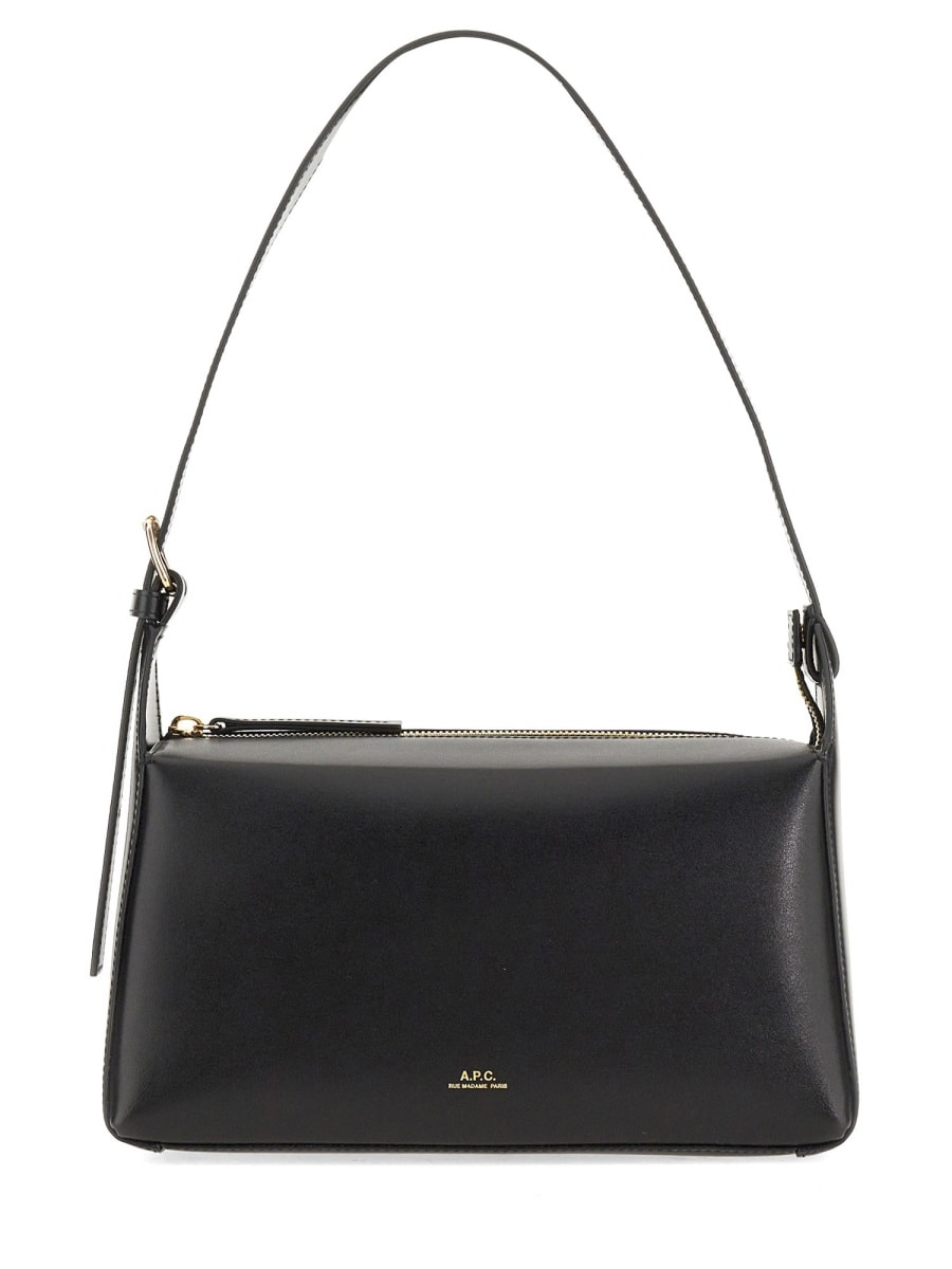 Shop Apc Bag Virginie In Black