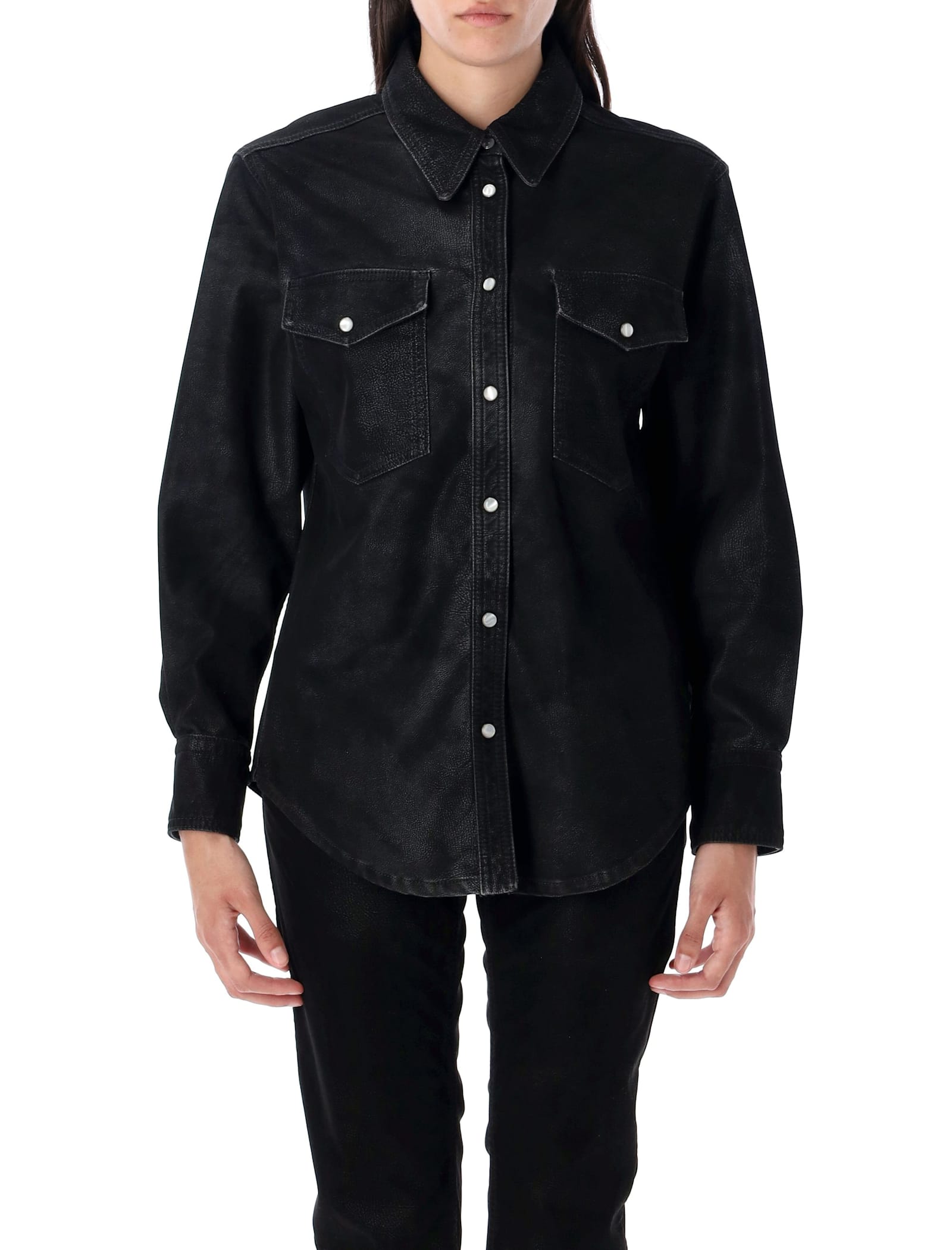 Isabel Marant Étoile Karima Shirt In Black