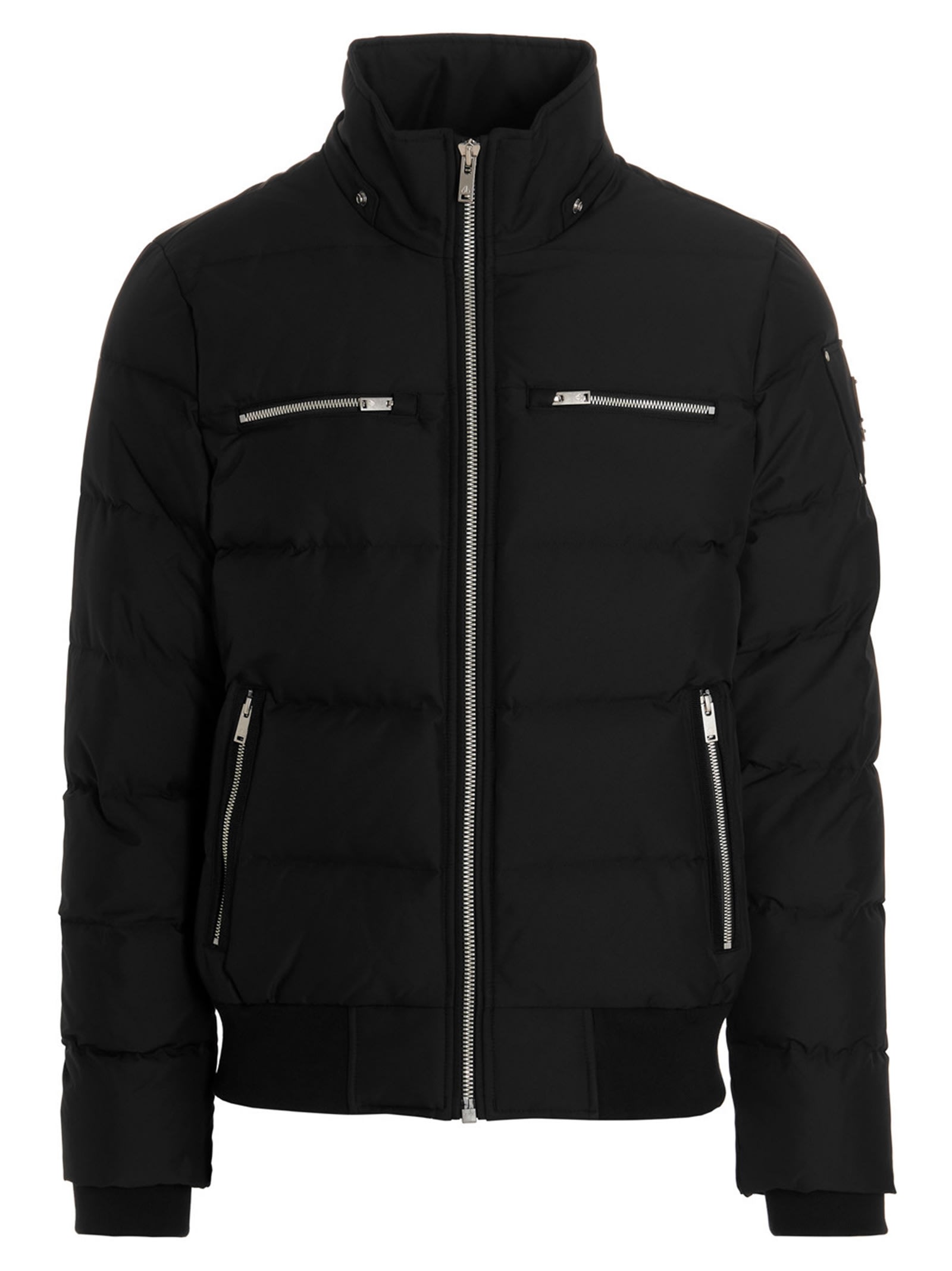 Moose Knuckles Cloud Down Jacket In Black