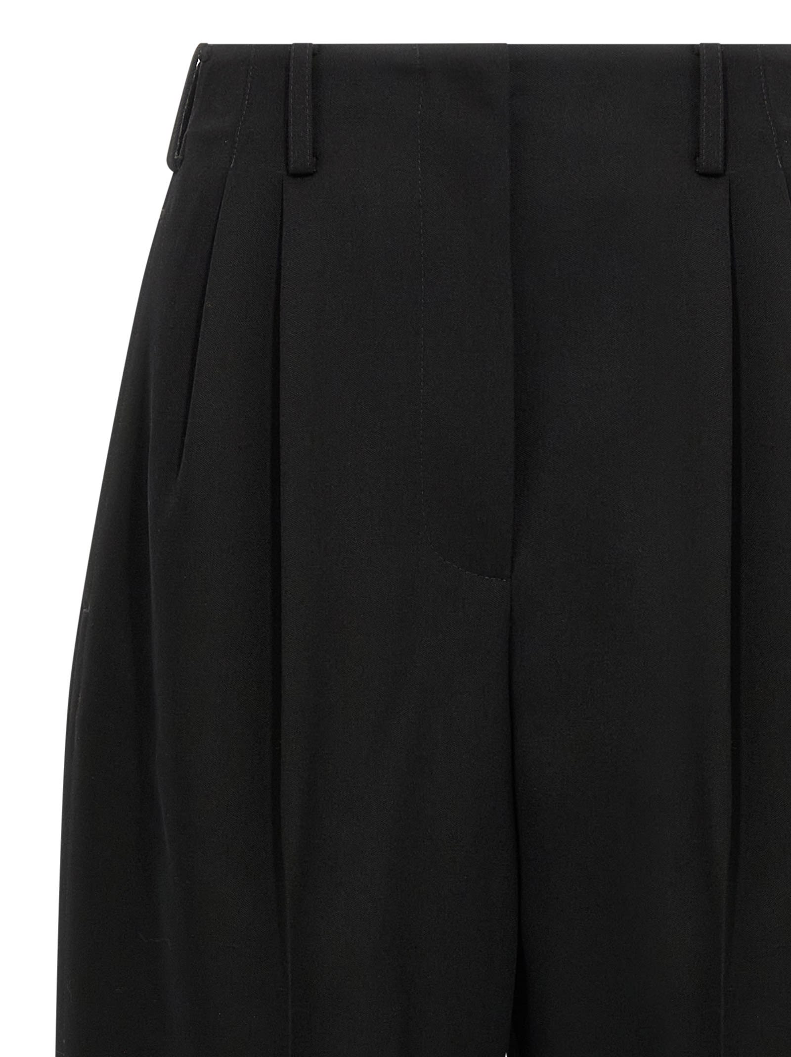 Givenchy Women Double Pence Pants In Black