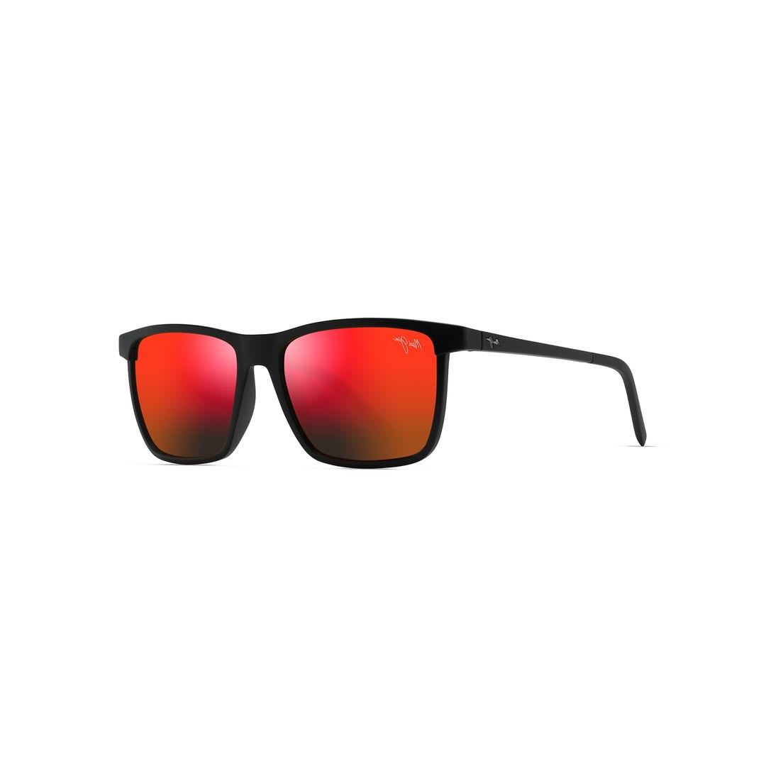 Shop Maui Jim One Wayhawaii Lava One Way Black In Hawaii Lava One Way Black