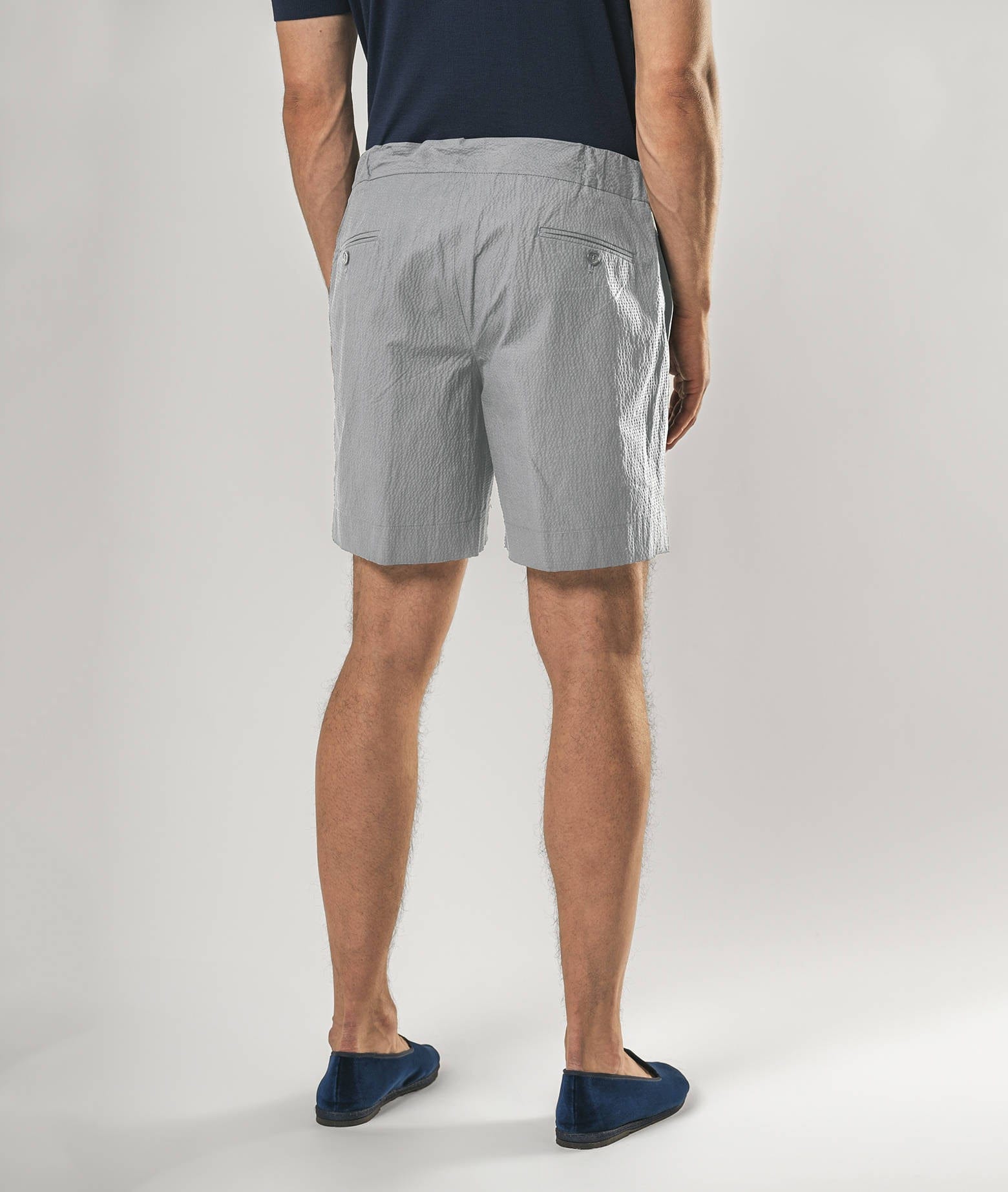 Larusmiani Emerald Bermuda Shorts Shorts In Lightgray