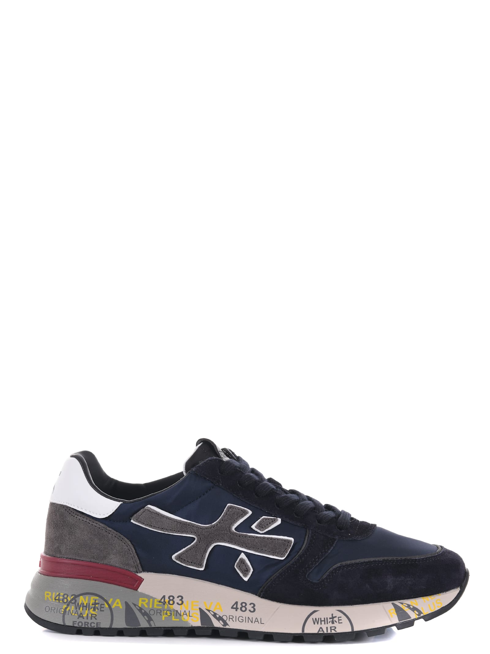 Shop Premiata Sneakers In Blue