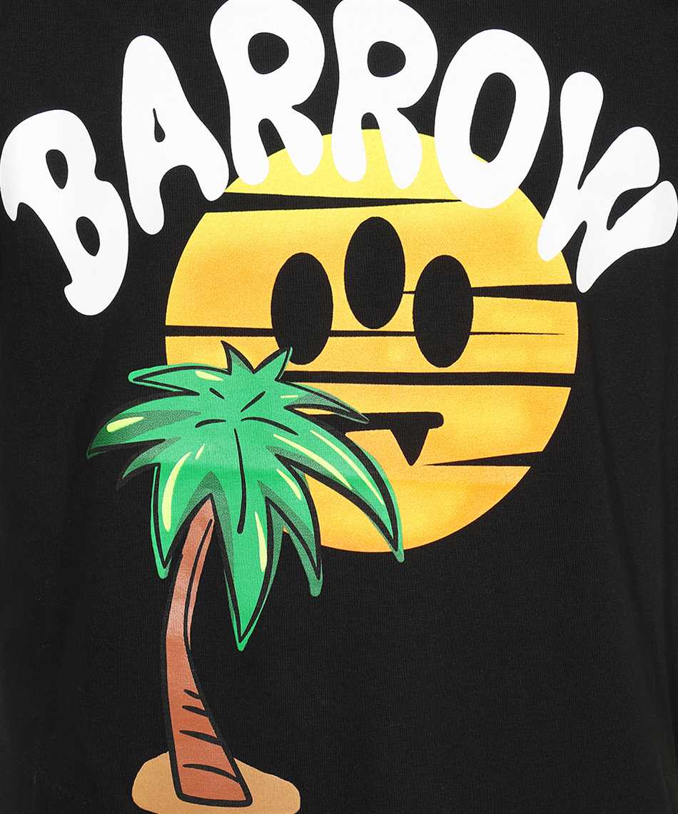 Barrow Logo-print Short-sleeved T-shirt In Black