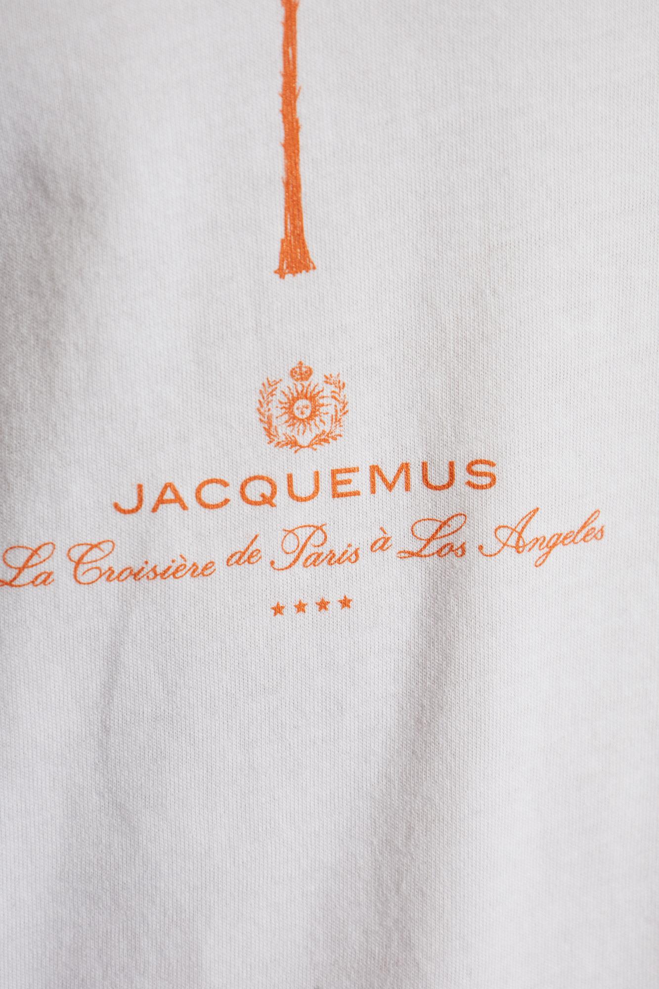 Jacquemus Venice Printed T-shirt In White