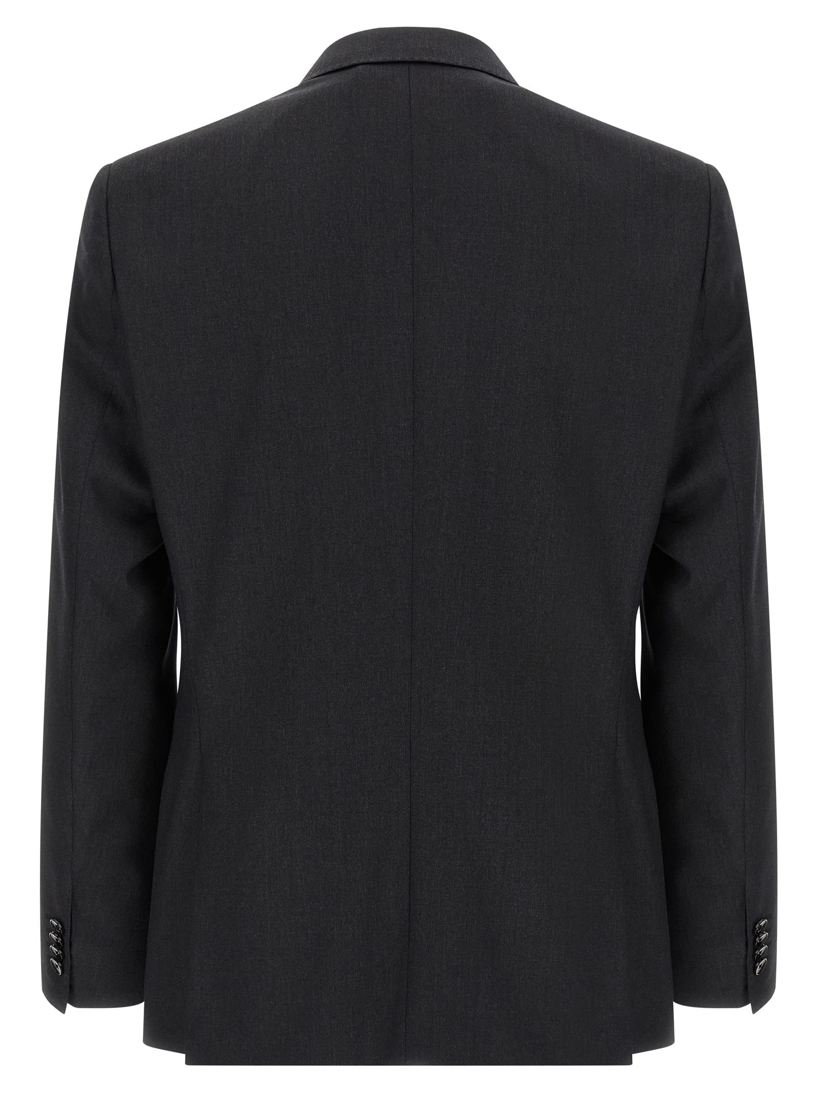 Hugo Boss Button Single-breasted Suit In Gray