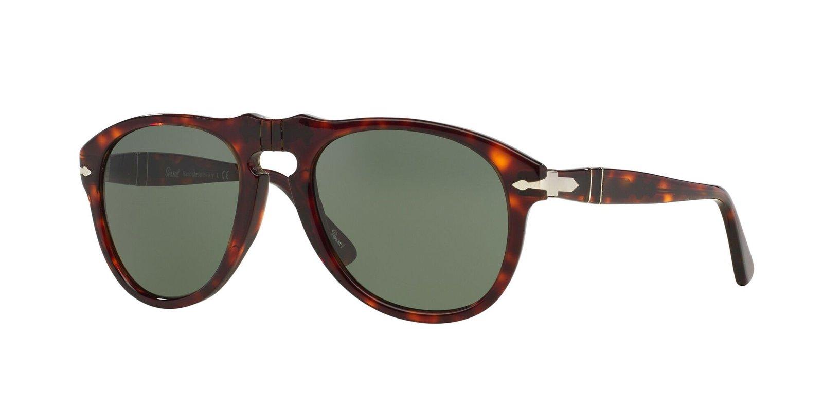 Shop Persol Oval Frame Sunglasses In 24/31