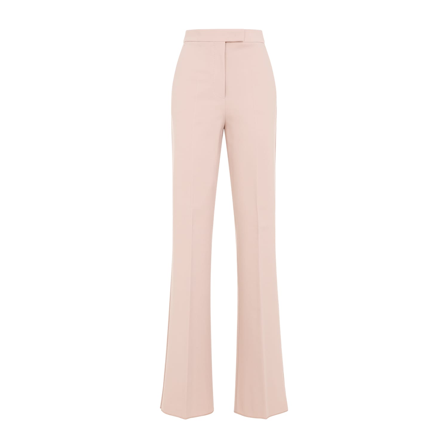 Shop Max Mara Viscose Norcia Pants In Cipria