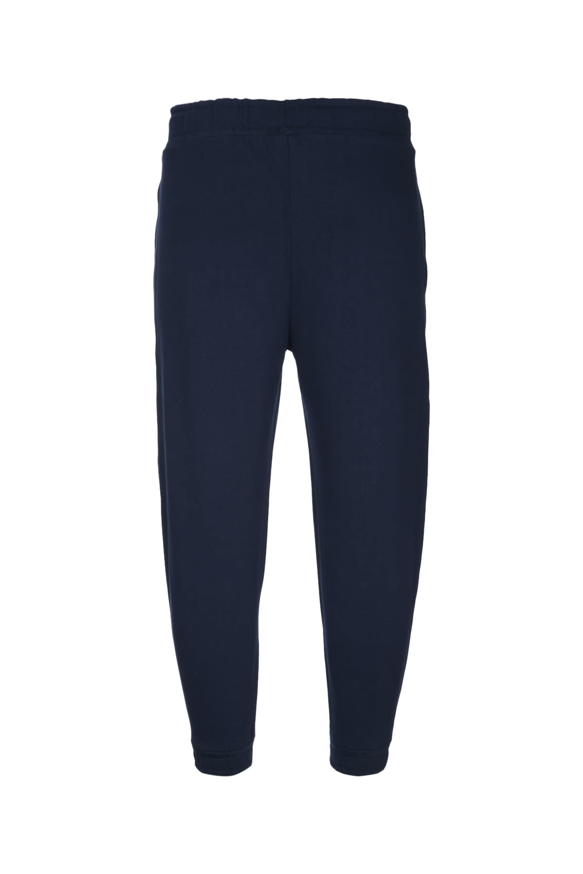 Family First Heart-embroidered Track Pants In Blue