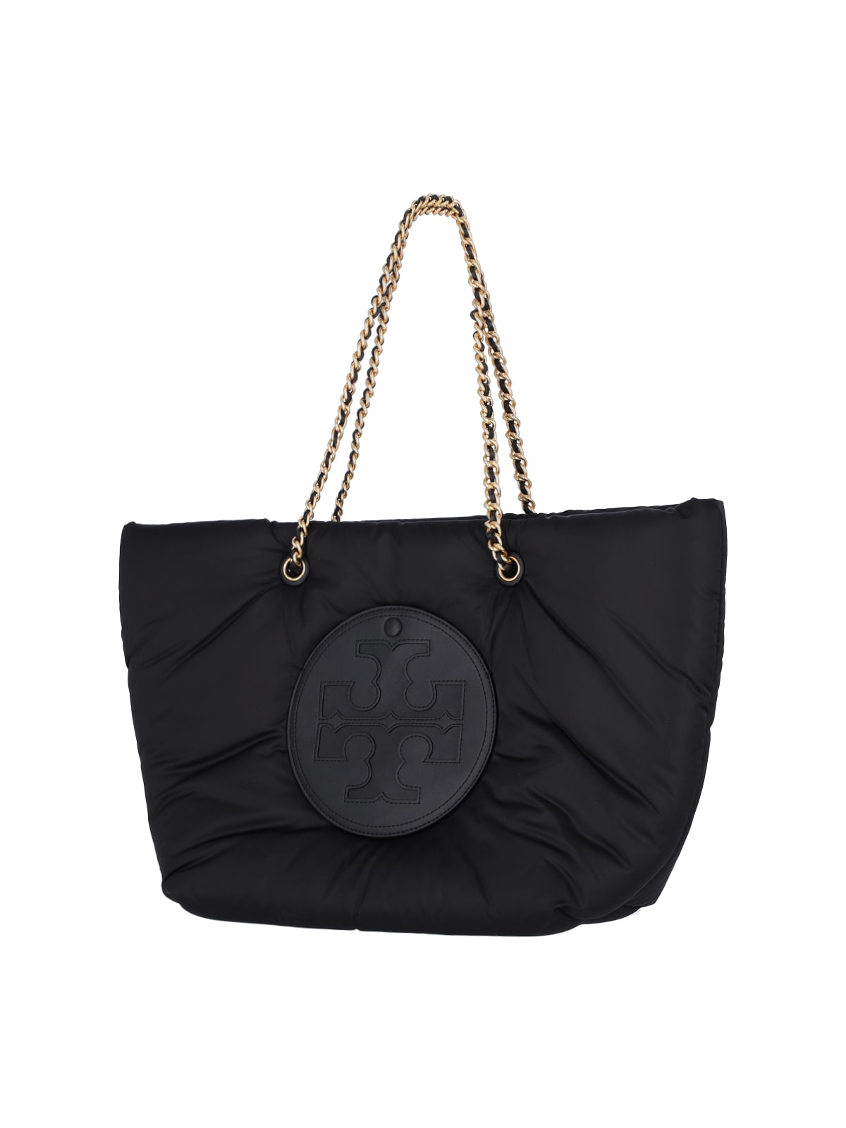 Shop Tory Burch Ella Padded Tote Bag In Black