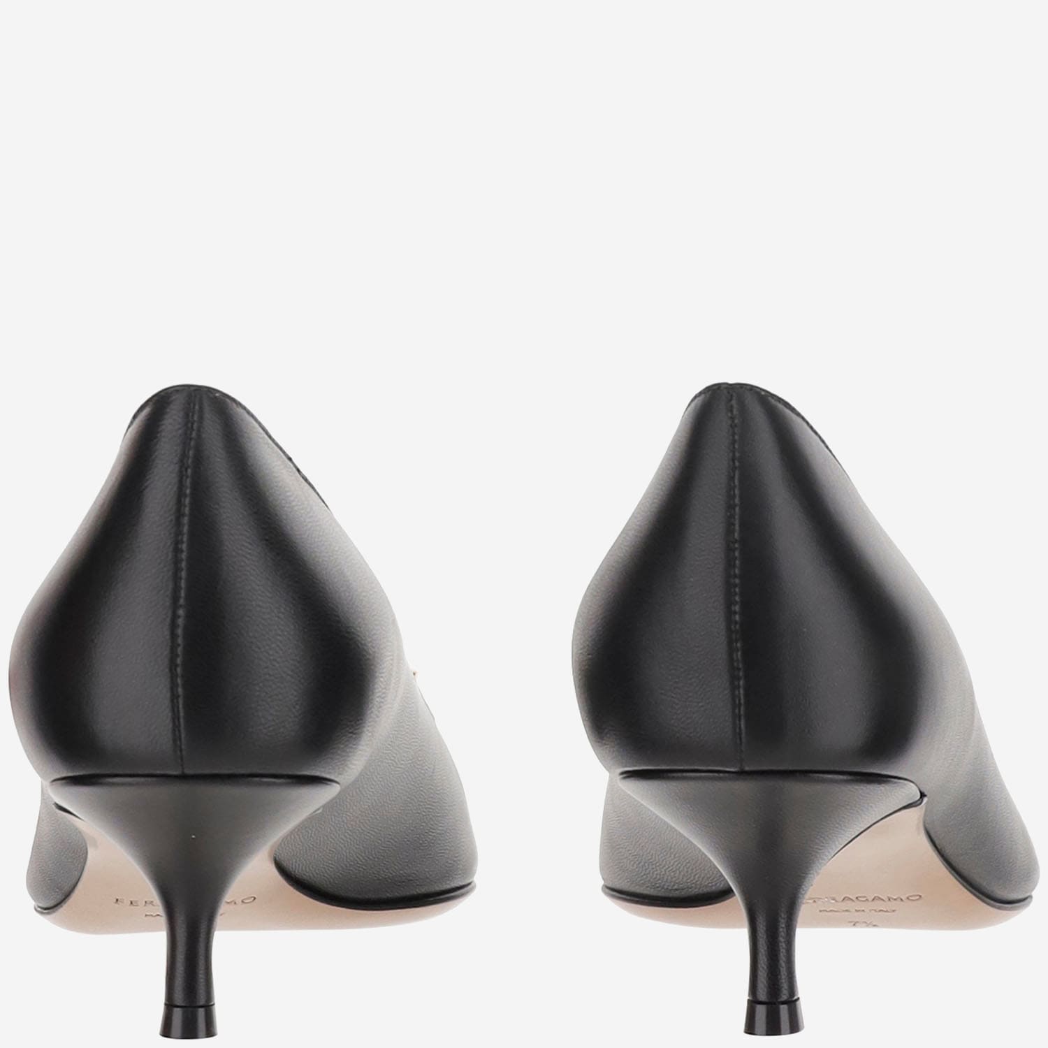 Ferragamo 40mm Gancini Pointed-toe Pumps