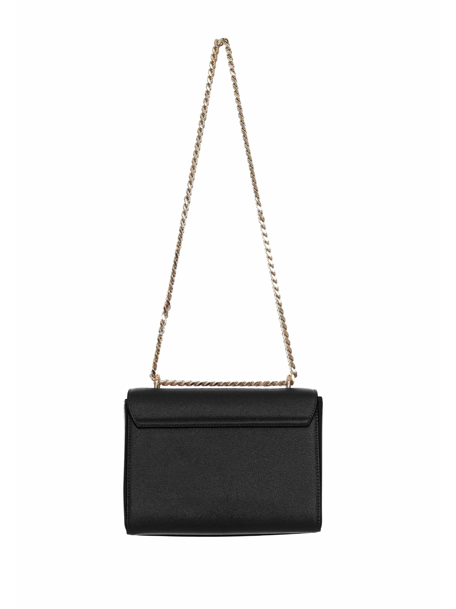 Shop Just Cavalli Shoulder Bag In Black